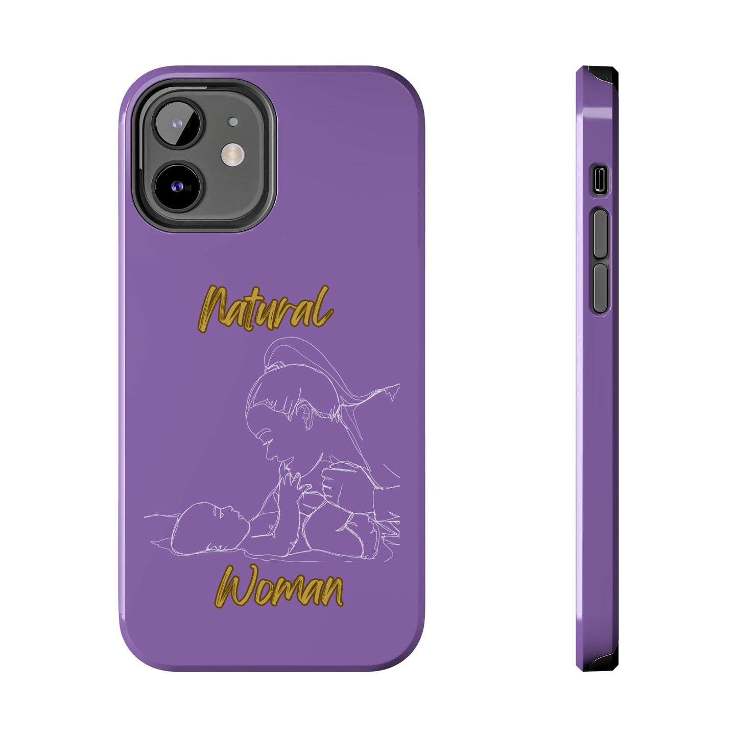 Natural Woman New Life (WL)Tough Phone Cases LIGHT PURPLE