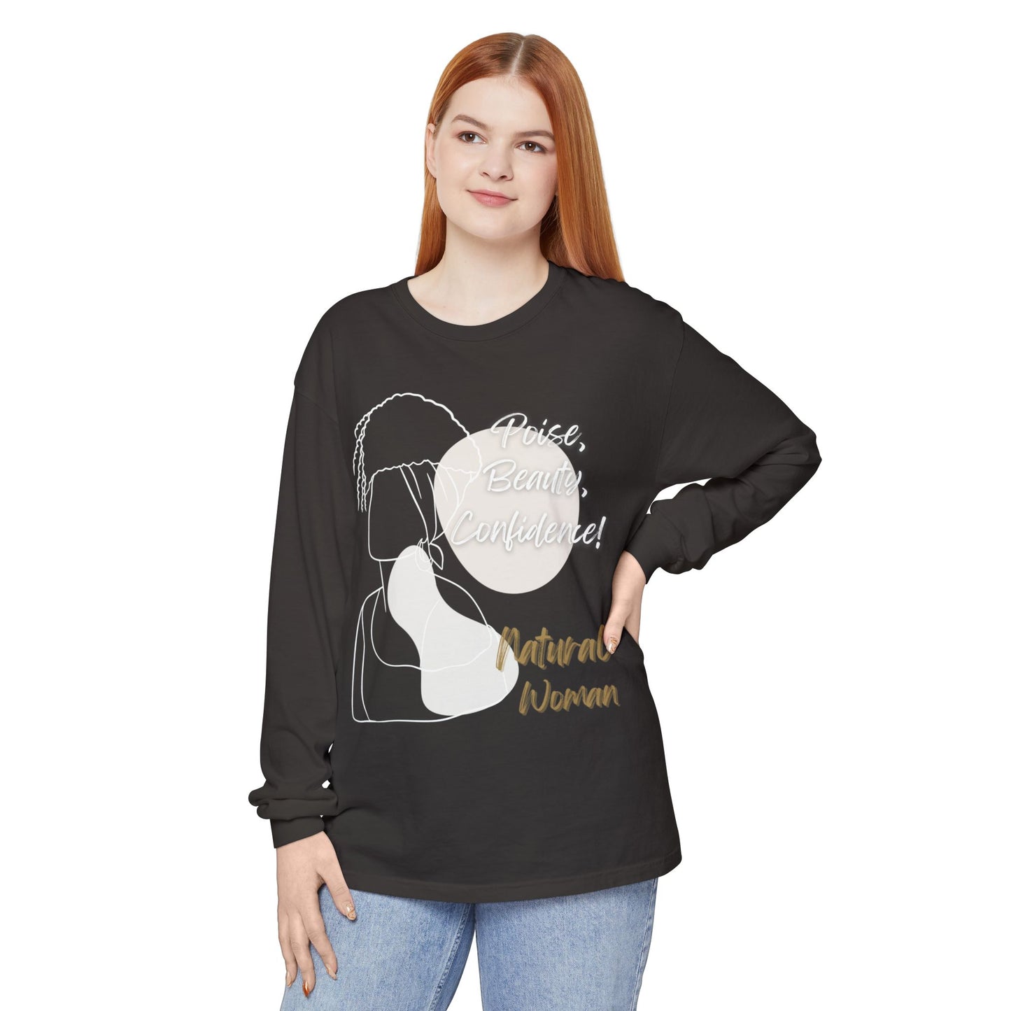 Natural Woman Puff (WL) Long Sleeve T-Shirt