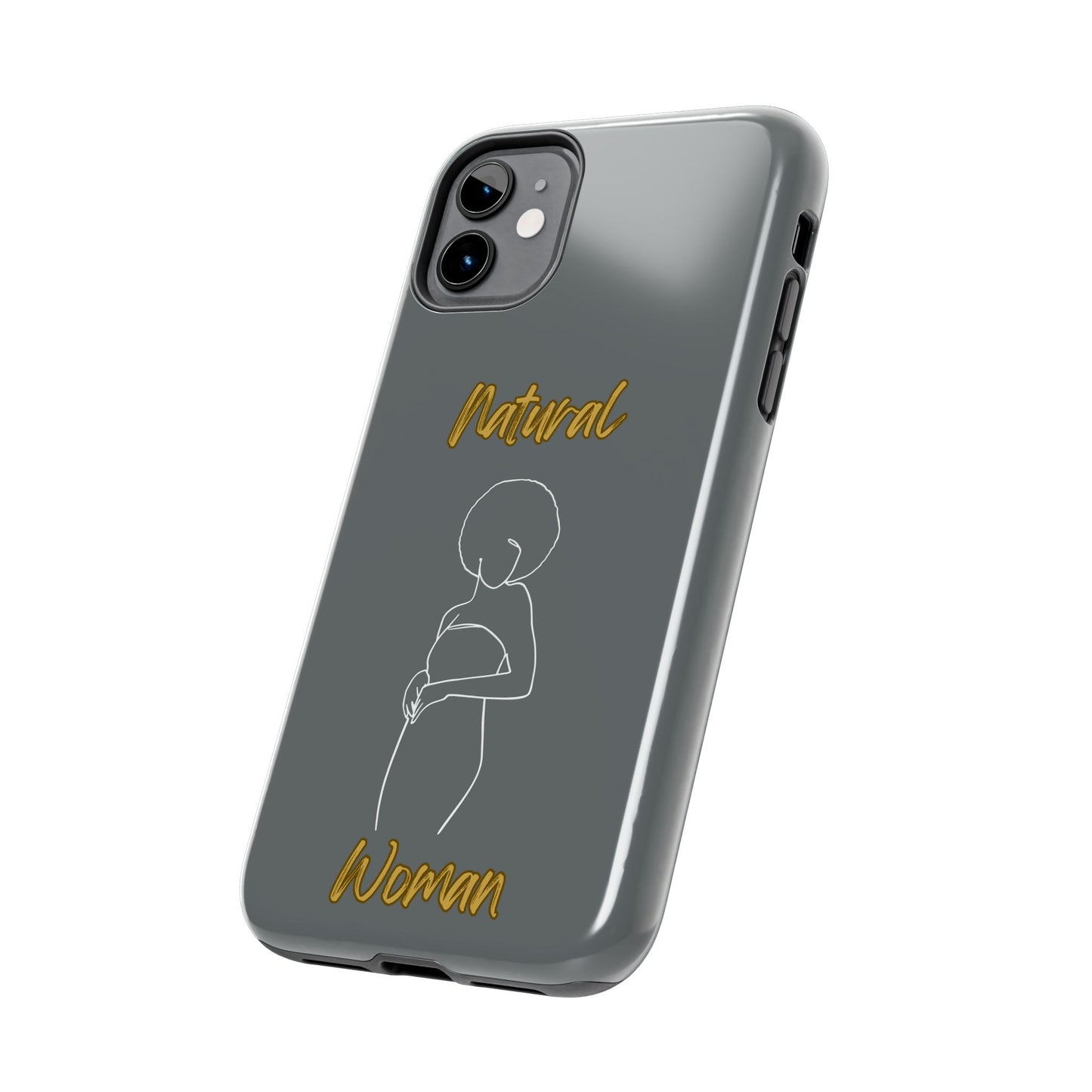 Natural Woman Sho Nuff (WL)Tough Phone Cases DARK GREY