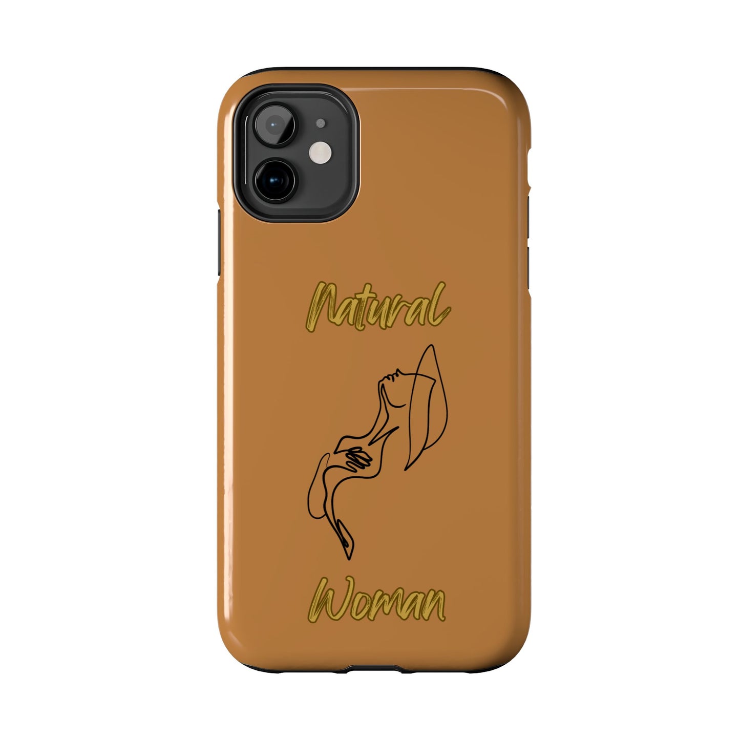 Natural Woman Free (BL)Tough Phone Cases LIGHT BROWN