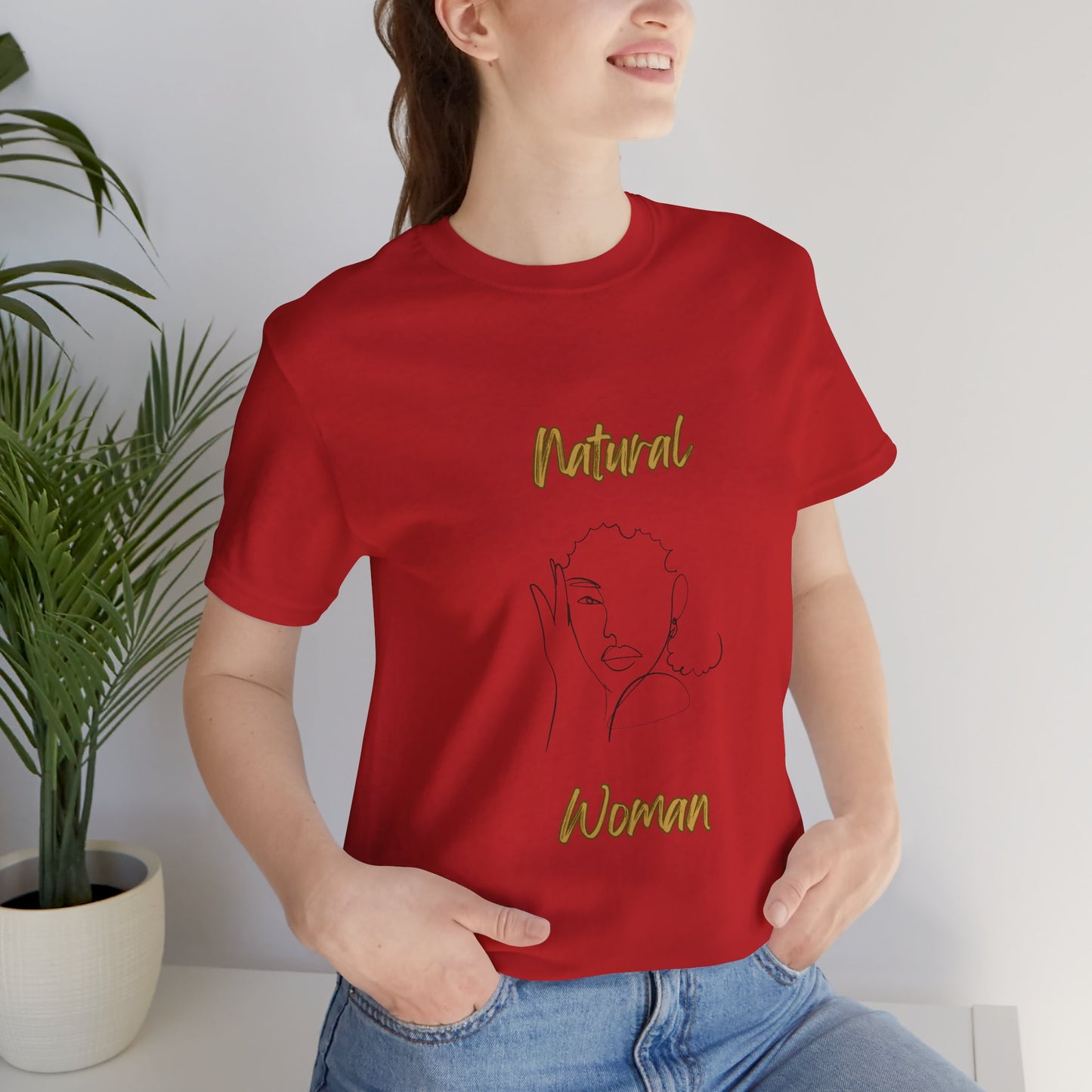 Natural Woman Let's Be Friends (BL) Short Sleeve T-Shirt