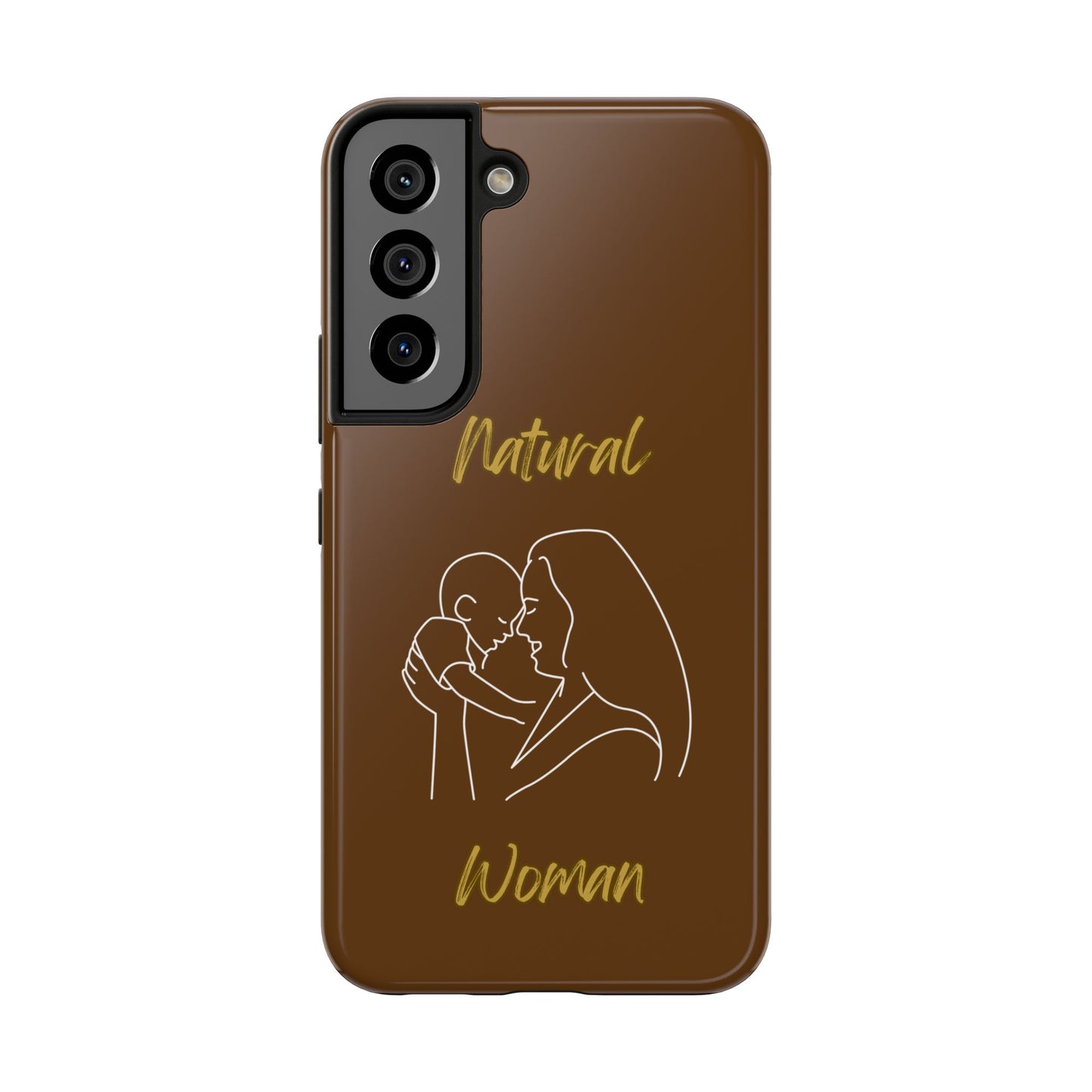 Natural Woman Joy (WL) Tough Phone Cases BROWN
