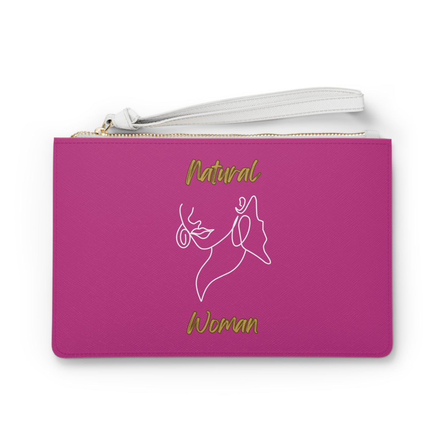 Natural Woman Lips (WL) Clutch Bag PINK