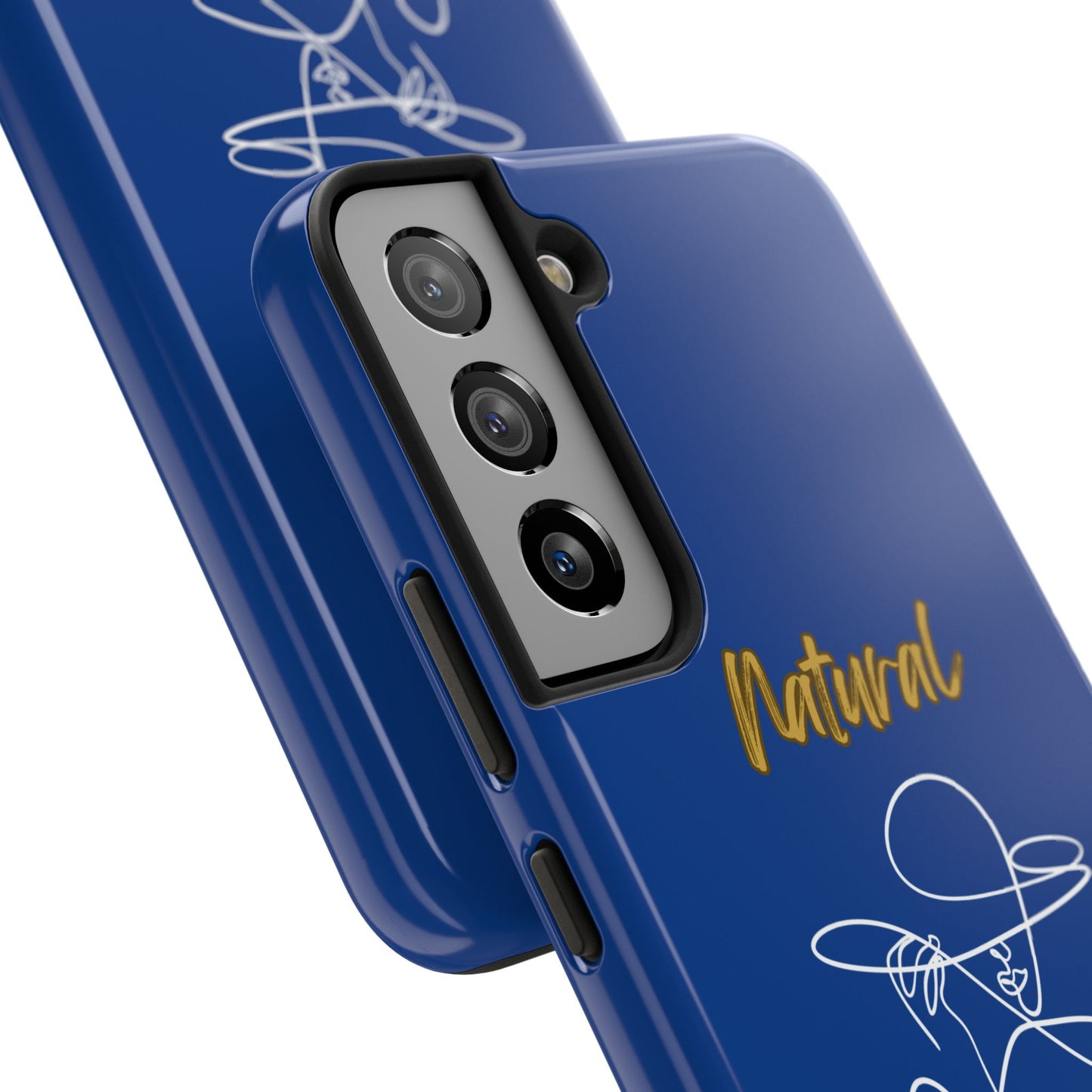 Natural Woman An Original (WL)Tough Phone Cases DARK BLUE