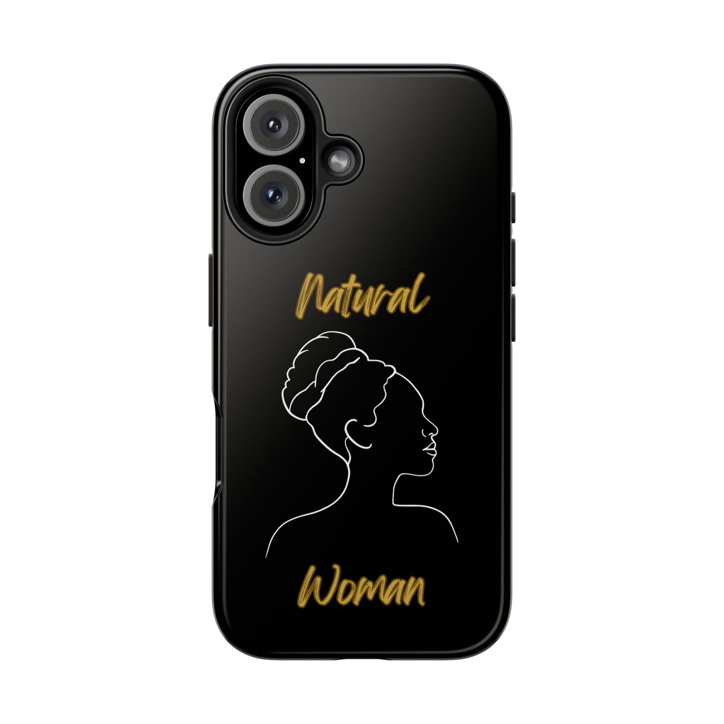 Natural Woman Mixed (WL)Tough Phone Cases BLACK