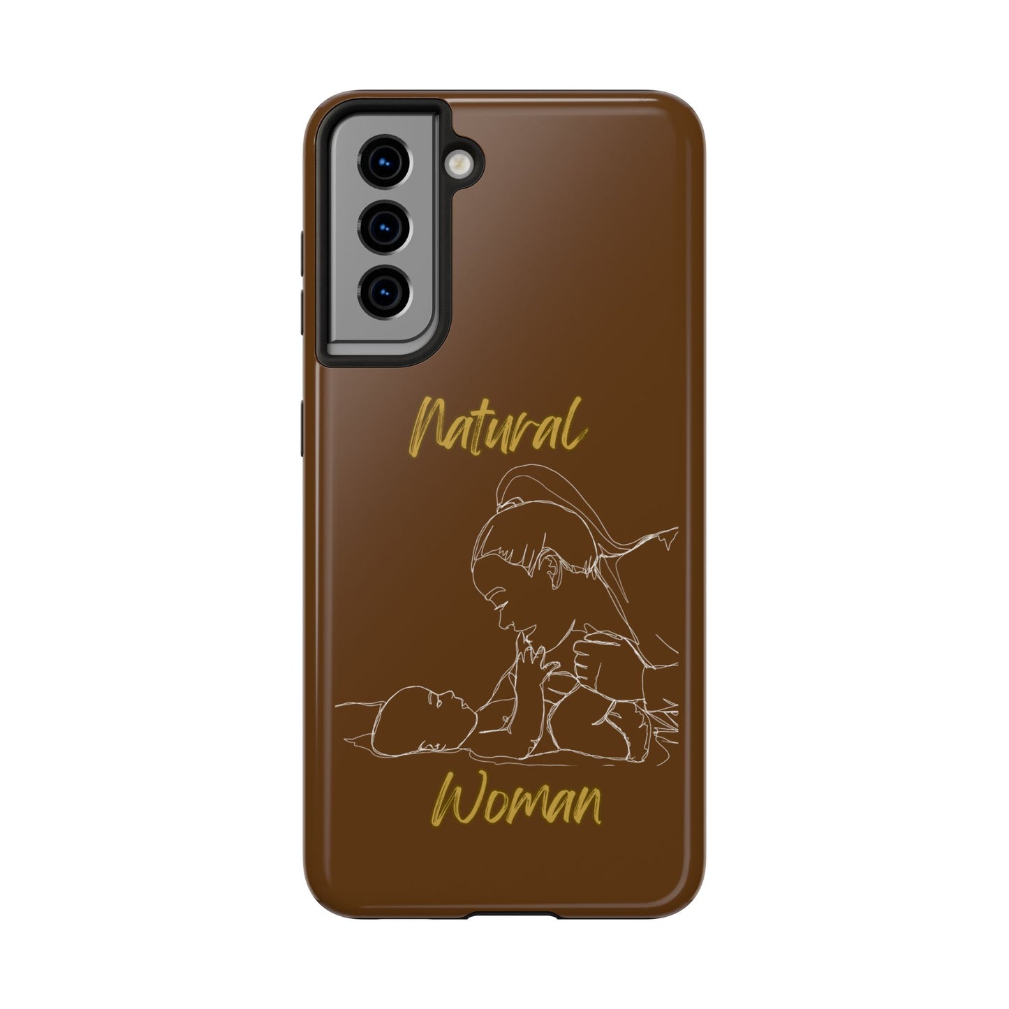Natural Woman New Life (WL)Tough Phone Cases BROWN