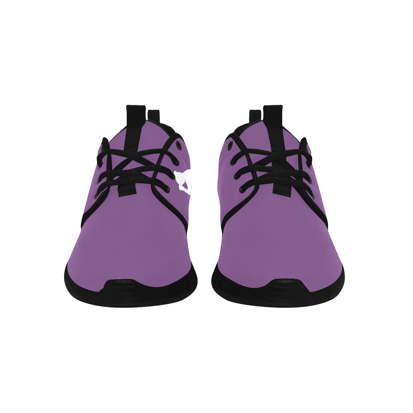 Natural Woman PRAY (WL) PURPLE w/ Black Sole Sneakers