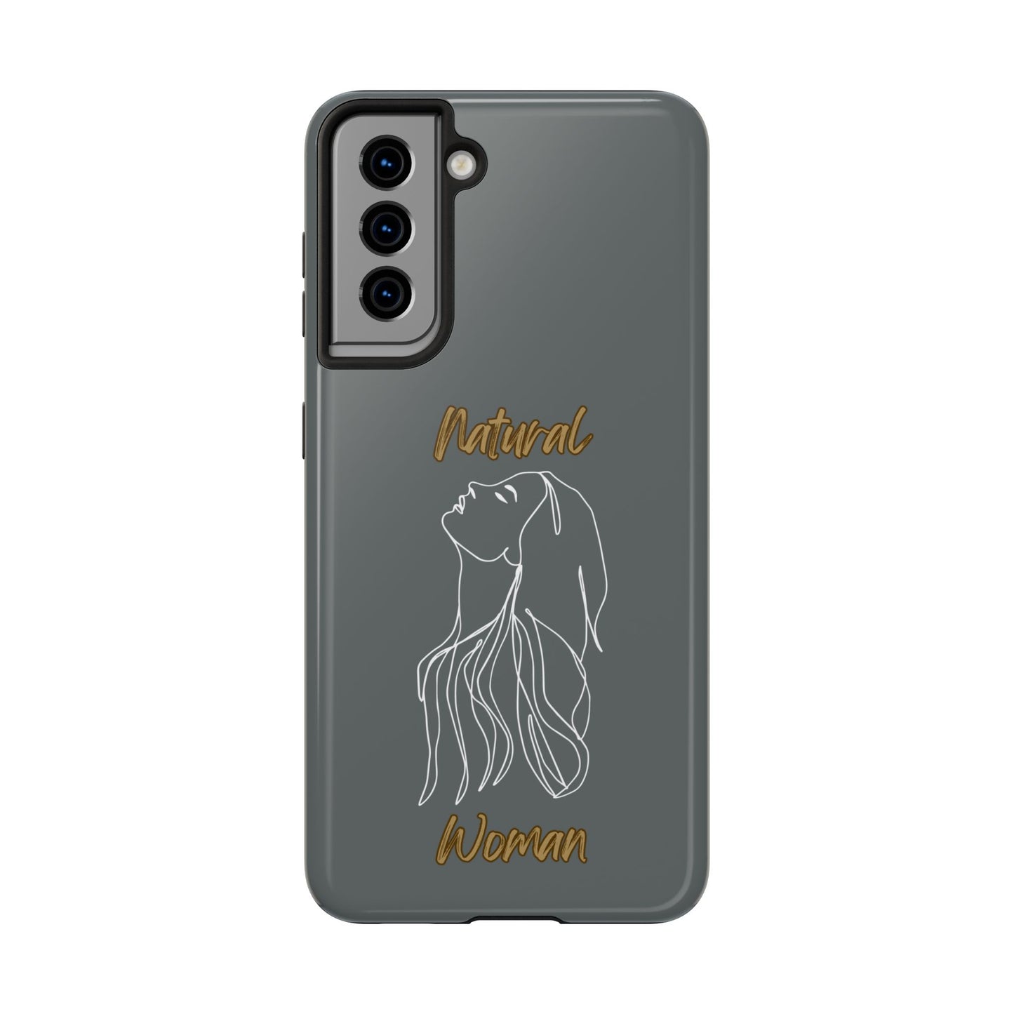 Natural Woman Appreciation (WL)Tough Phone Cases DARK GREY