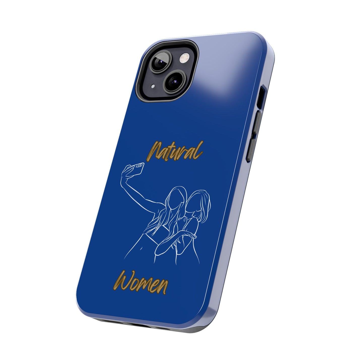 Natural Woman Friends Selfie (WL)Tough Phone Cases DARK BLUE