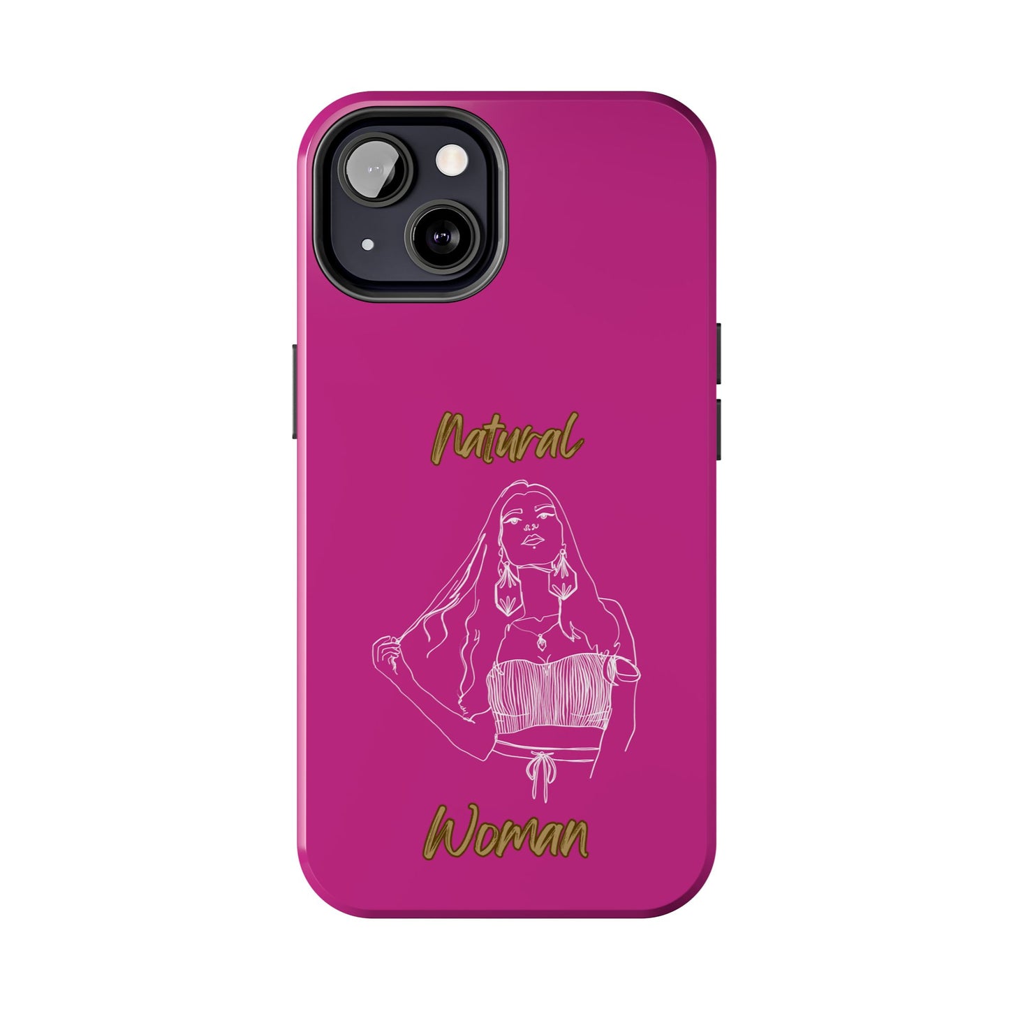 Natural Woman Thinking (WL)Tough Phone Cases PINK