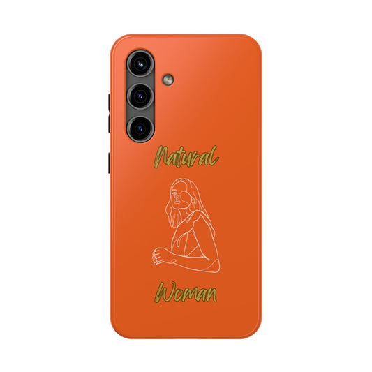 Natural Woman Care Free (WL)Tough Phone Cases ORANGE