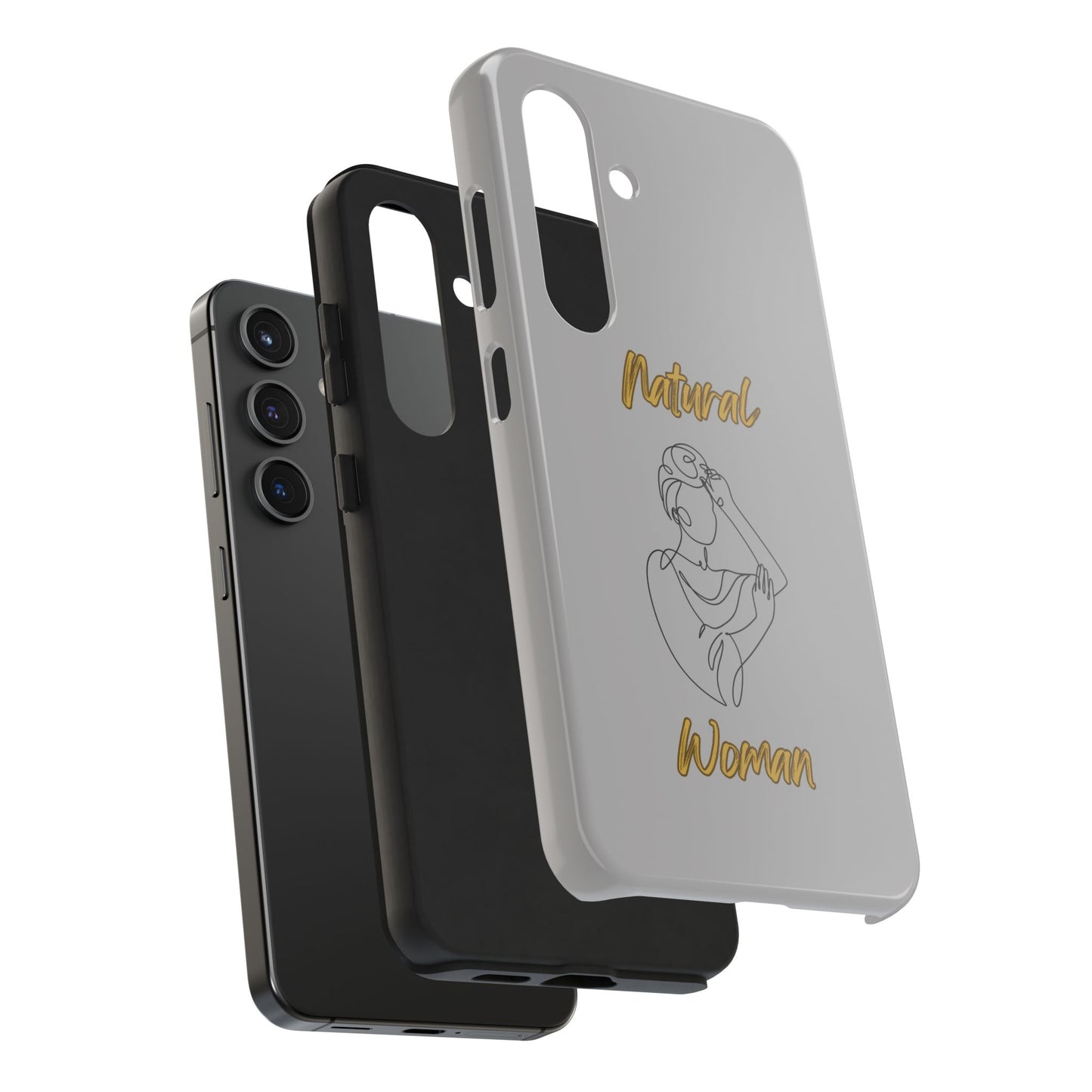 Natural Woman Style (BL)Tough Phone Cases LIGHT GREY