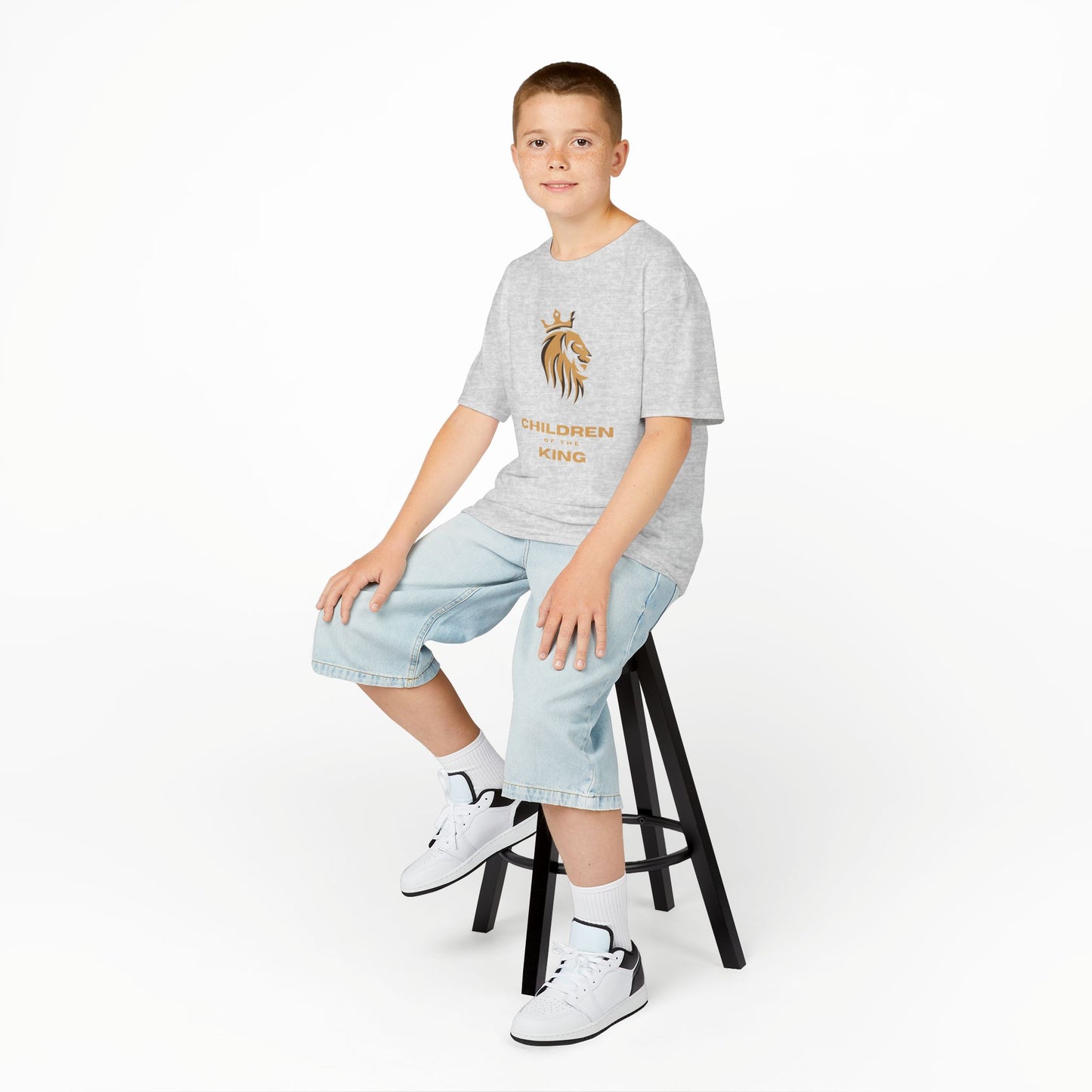 Children of the King Inspirational Kids Cotton T-Shirt (BRL)