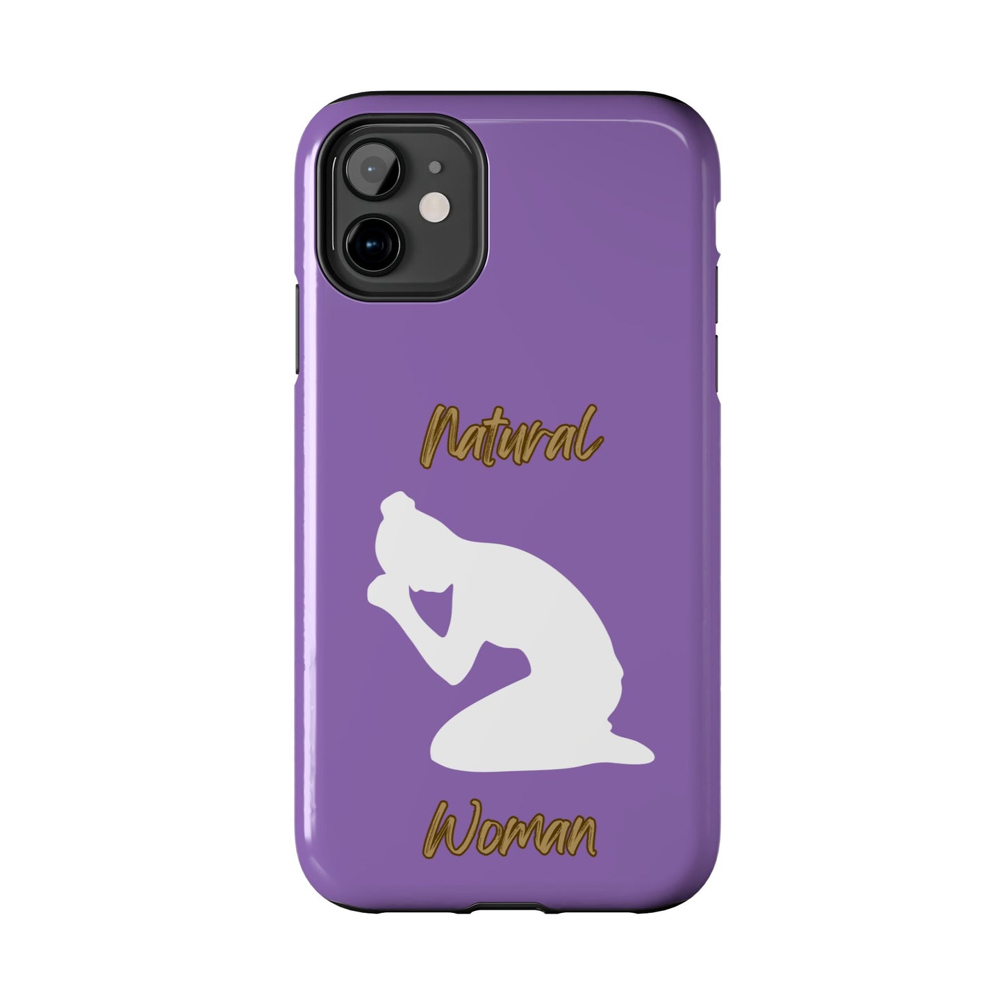 Natural Woman Pray (WL) Tough Phone Cases LIGHT PURPLE