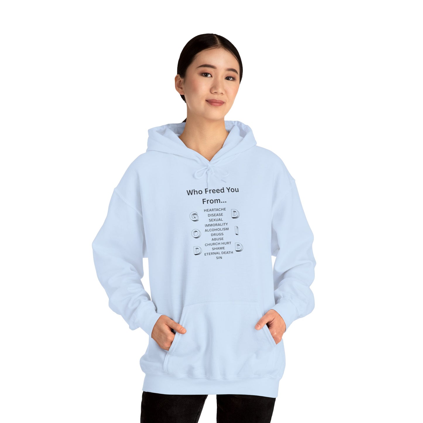 "GOD DID" (BL) Hoodie