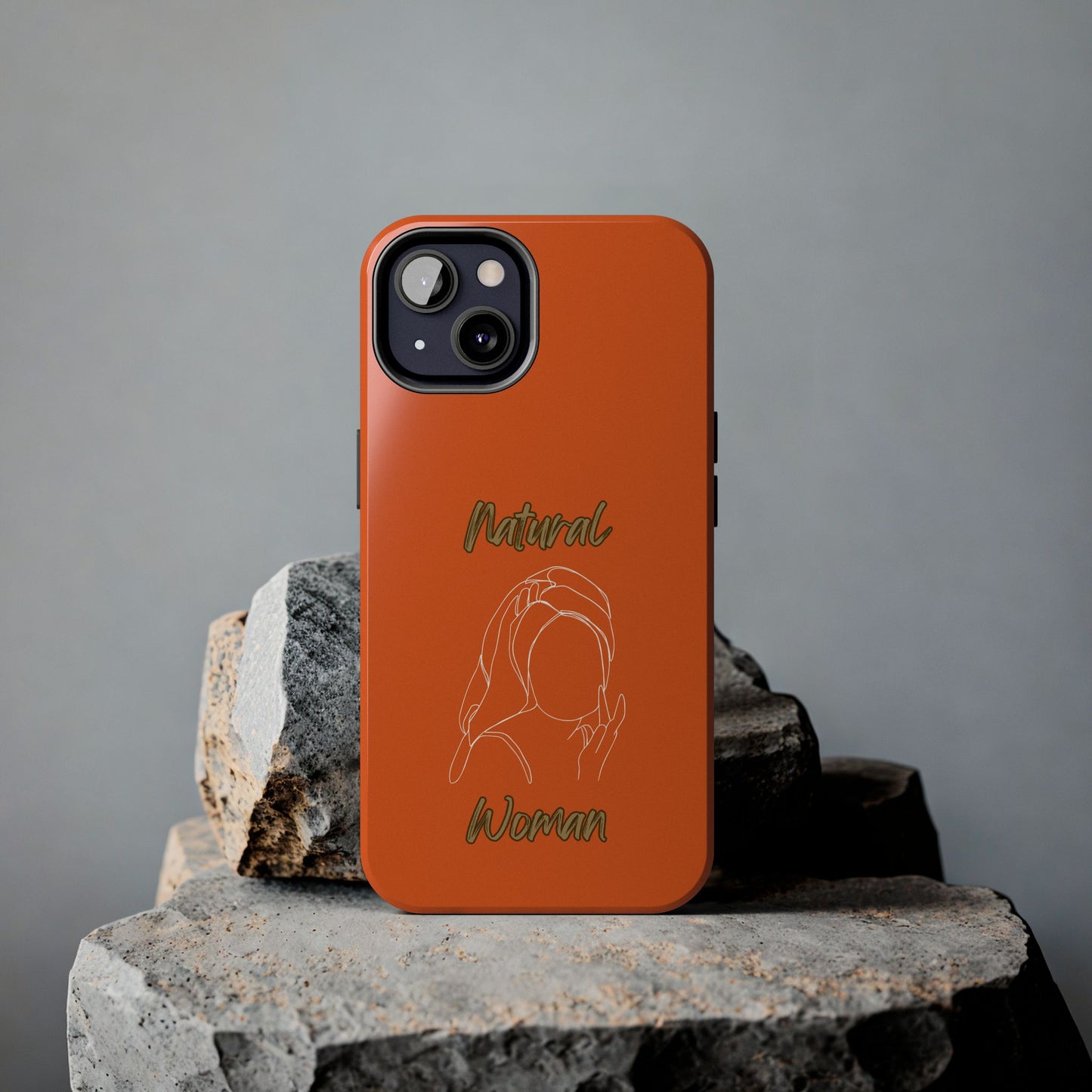 Natural Woman Towel Wrapped (WL)Tough Phone Cases ORANGE