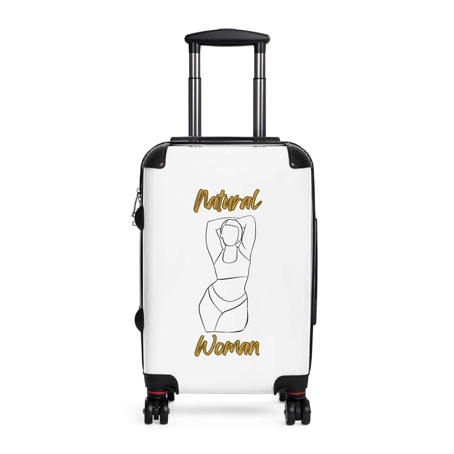 Natural Woman I Love Me (BL) Suitcase WHITE