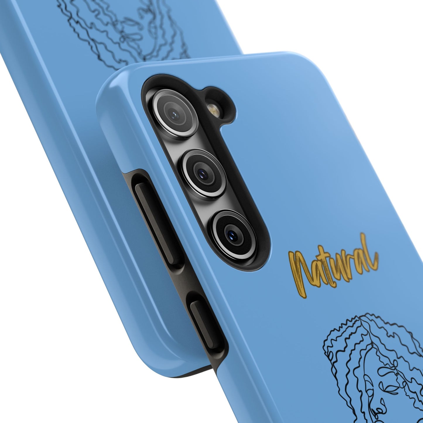 Natural Woman Naturally Me (BL)Tough Phone Cases LIGHT BLUE
