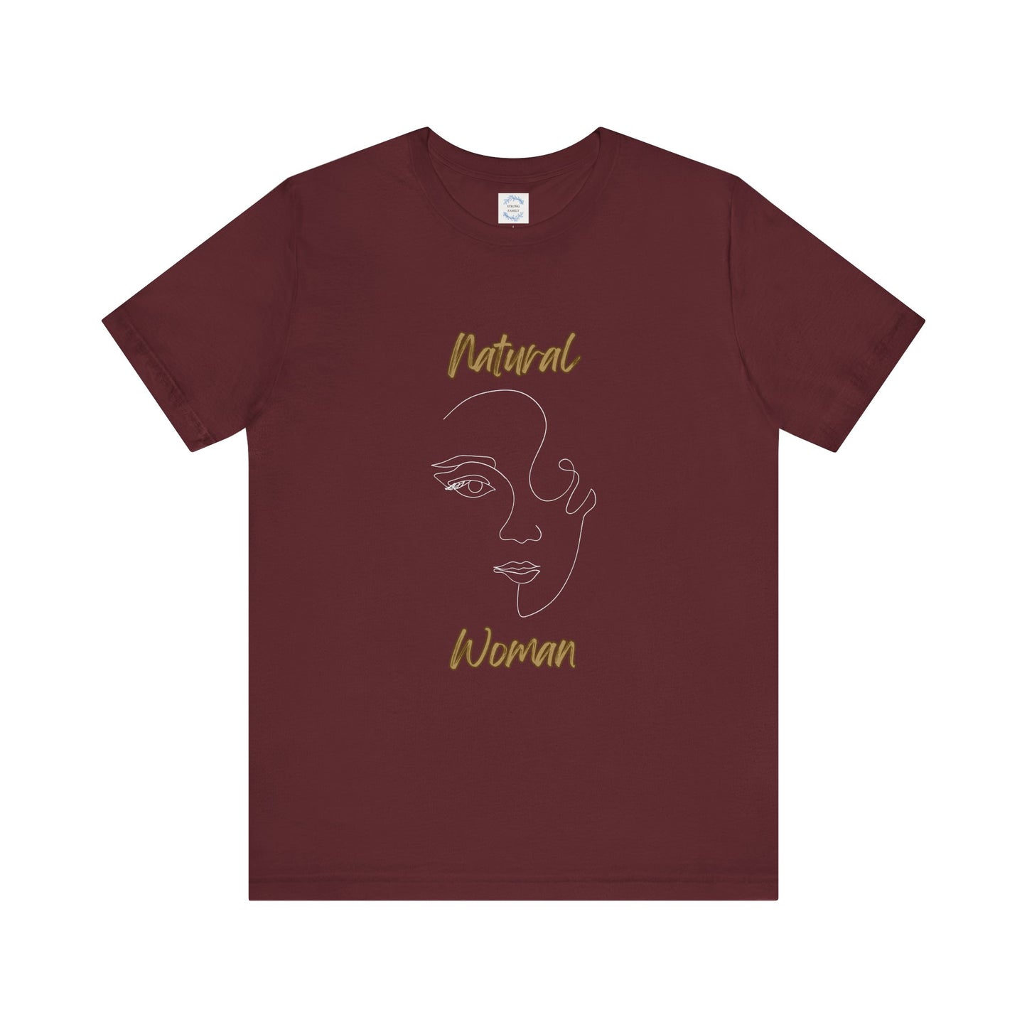 Natural Woman Looking  (WL) Short Sleeve T-Shirt