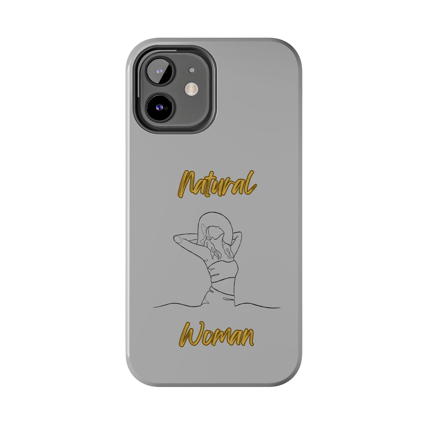 Natural Woman Sun Fun (BL)Tough Phone Cases LIGHT GREY