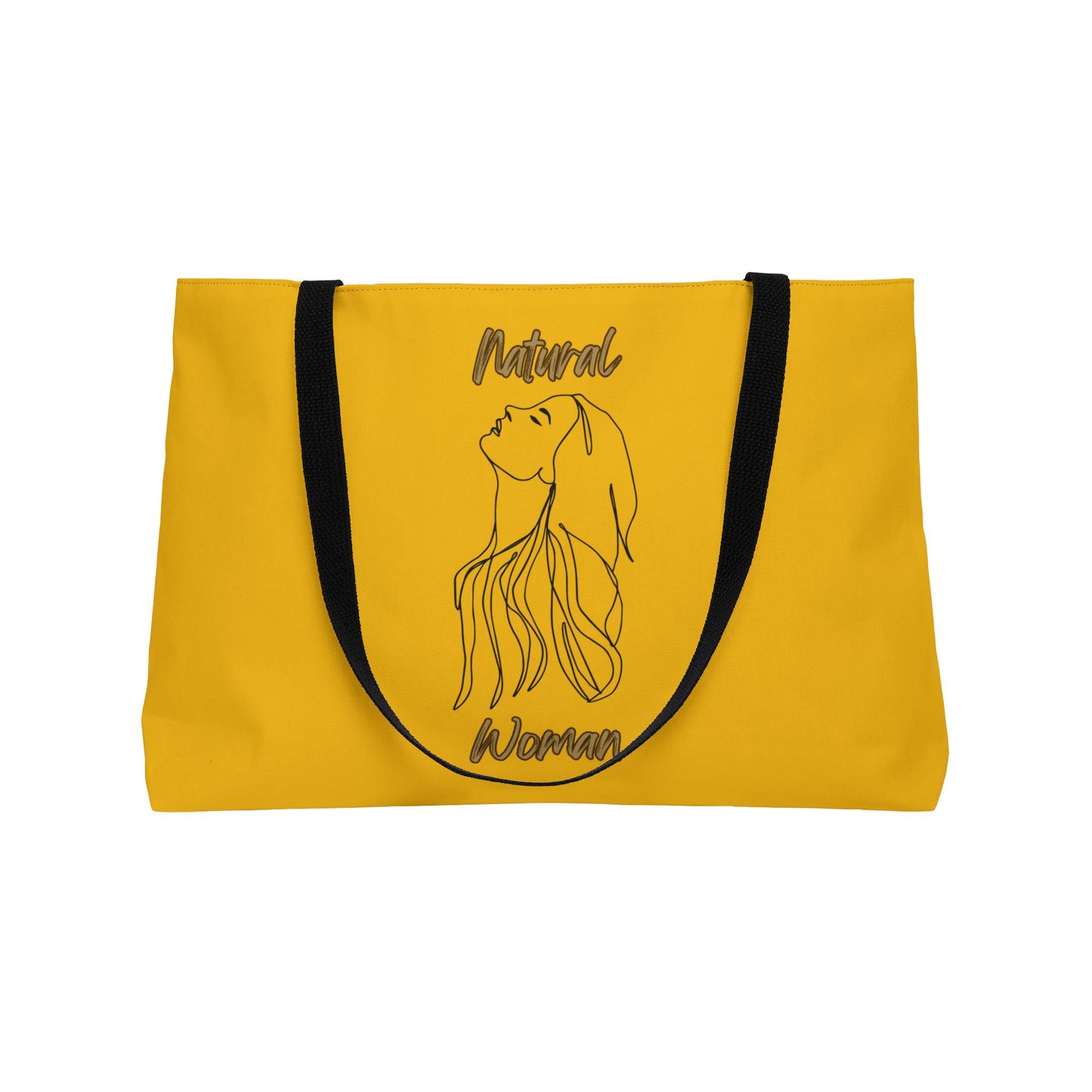 Natural Woman Appreciation (BL) WeekenderTote Bag YELLOW