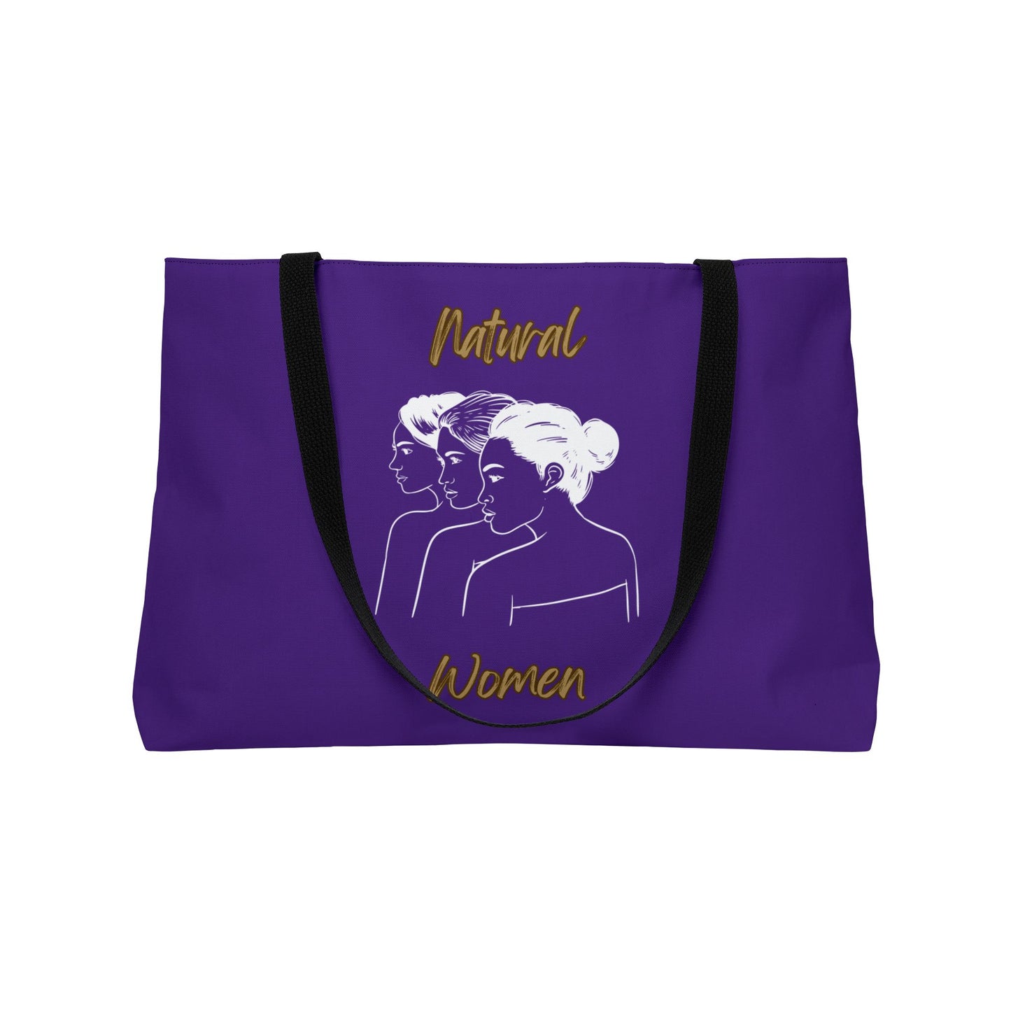 Natural Women United Friends (WL) Weekender Tote Bag PURPLE