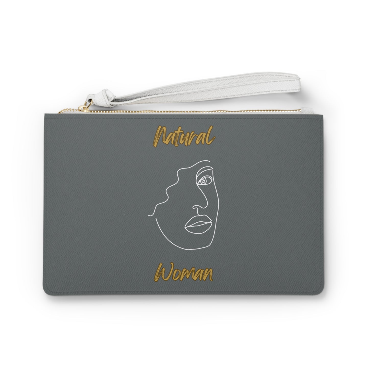 Natural Woman Peekaboo (WL) Clutch Bag DARK GREY