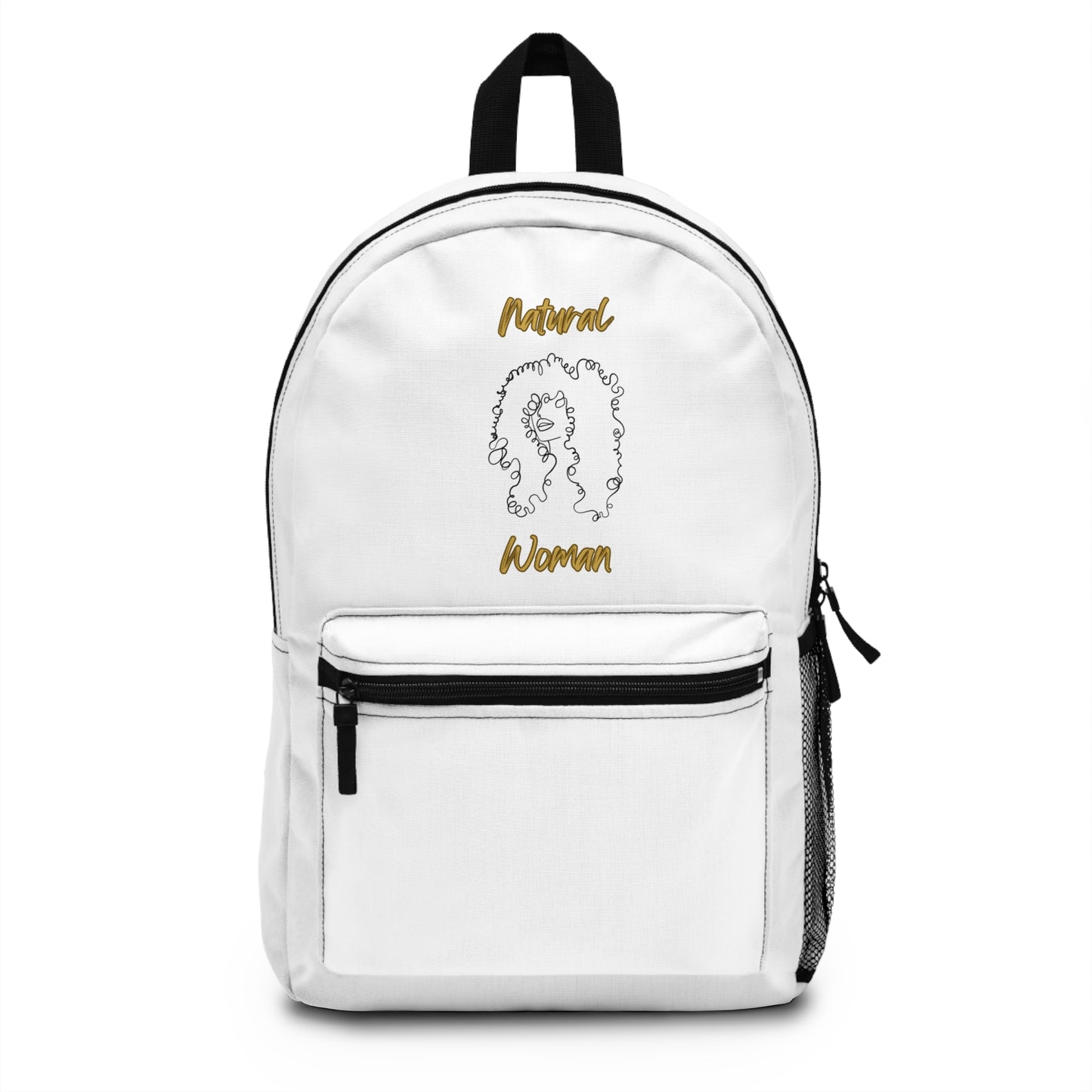Natural Woman Spiral Flow (BL) Backpack WHITE