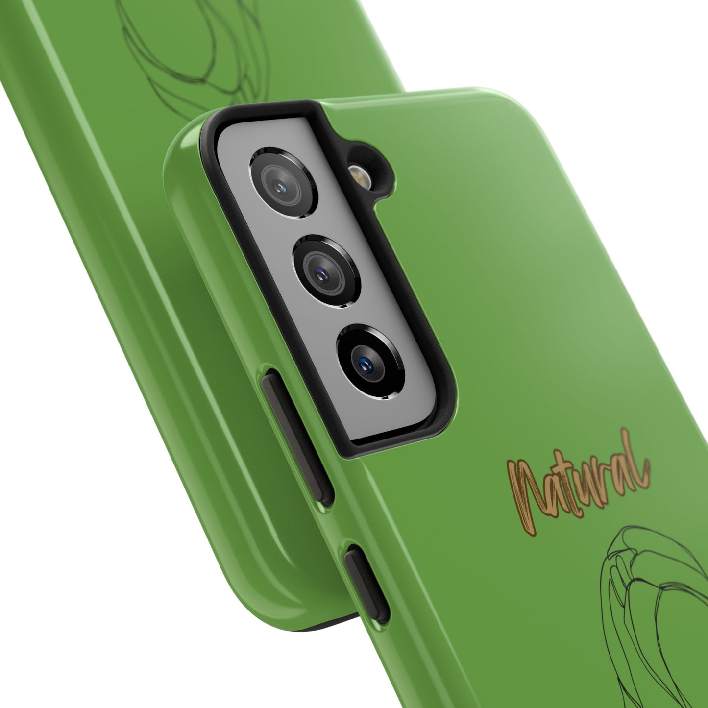 Natural Woman Towel Wrapped (BL)Tough Phone Cases GREEN