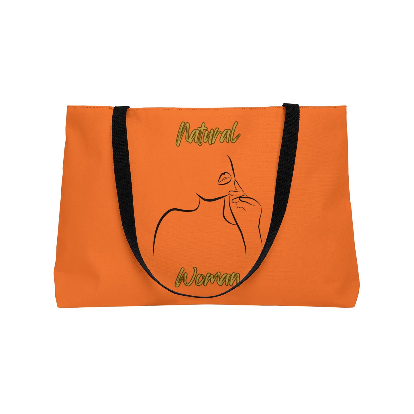 Natural Woman Chin Up (BL) Weekender Tote Bag CRUSTA