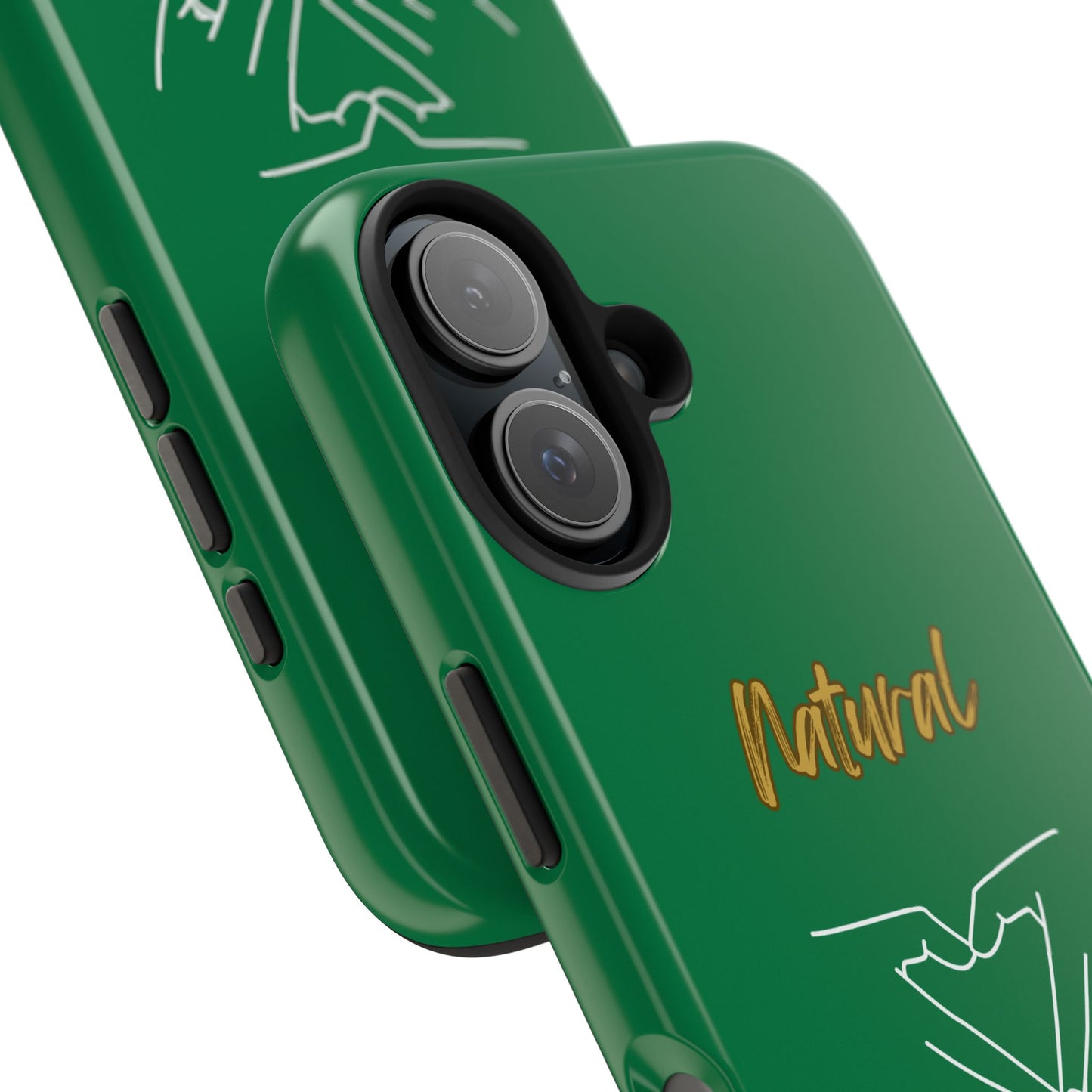 Natural Woman I Love You (WL)Tough Phone Cases DARK GREEN