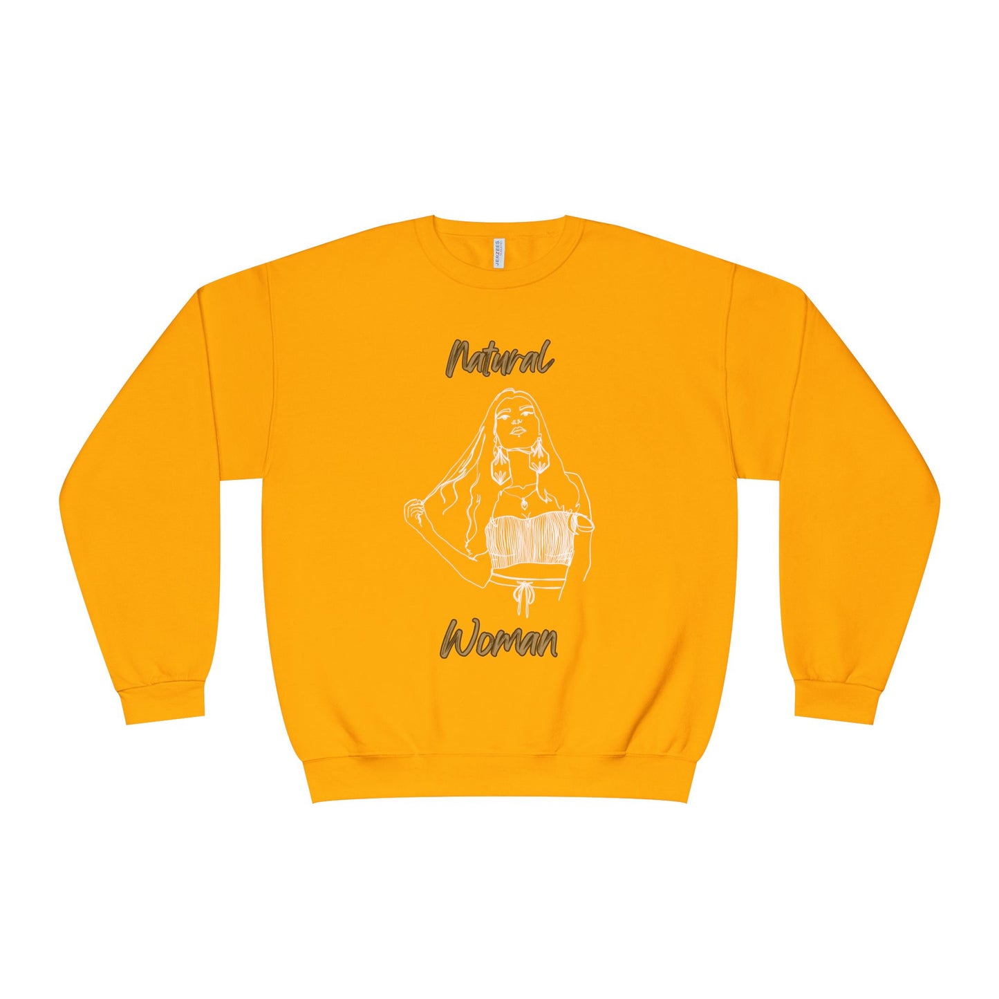 Natural Woman Thinking (WL) Crewneck Sweatshirt