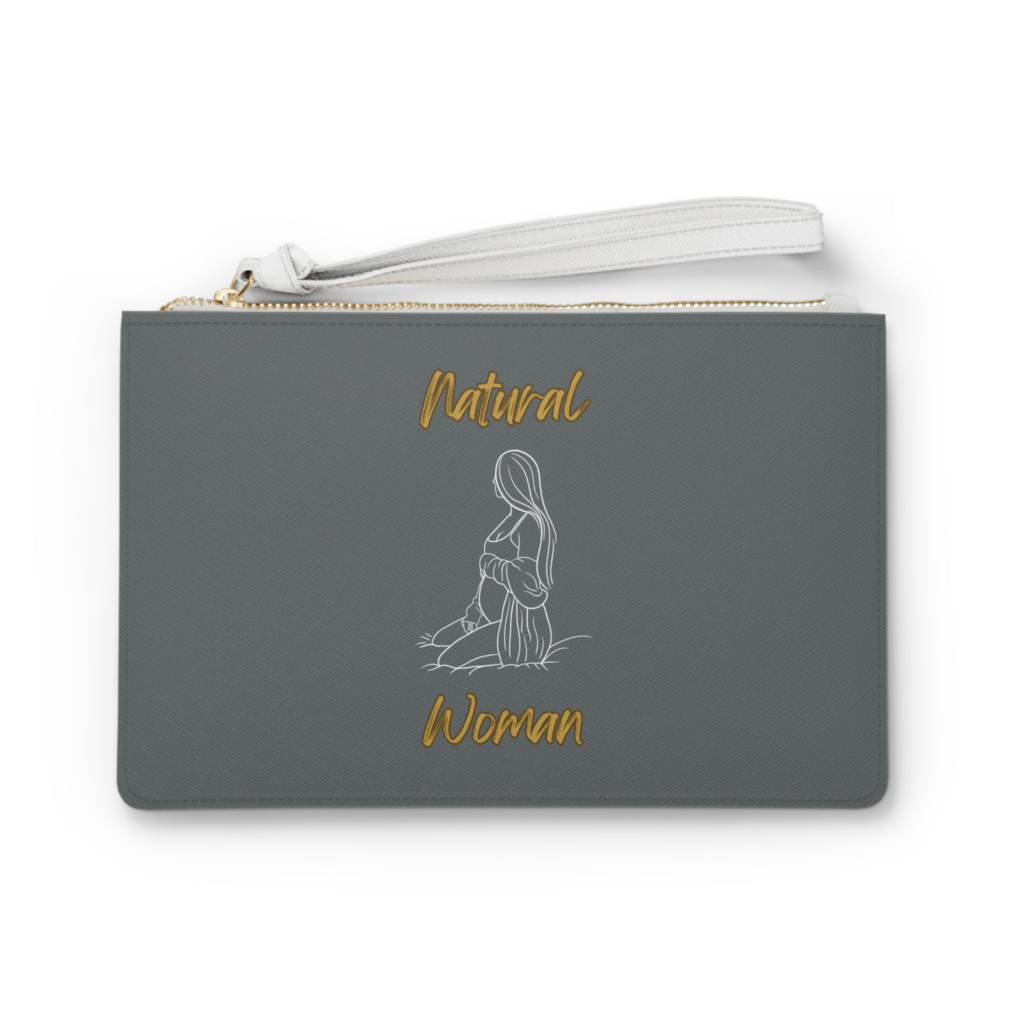 Natural Woman Expecting (WL) Clutch Bag DARK GREY