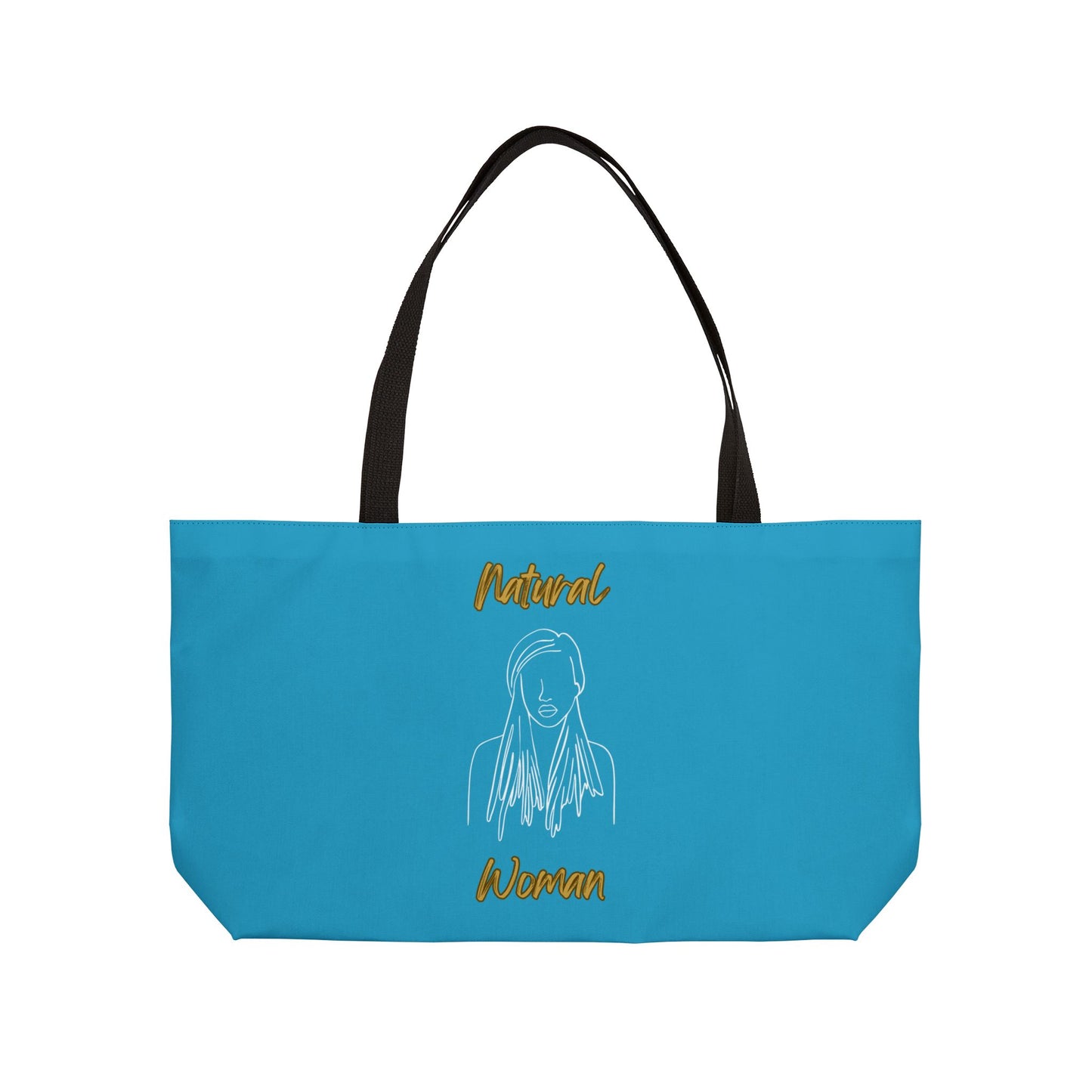 Natural Woman Content (WL) Weekender Tote Bag TURQUOISE