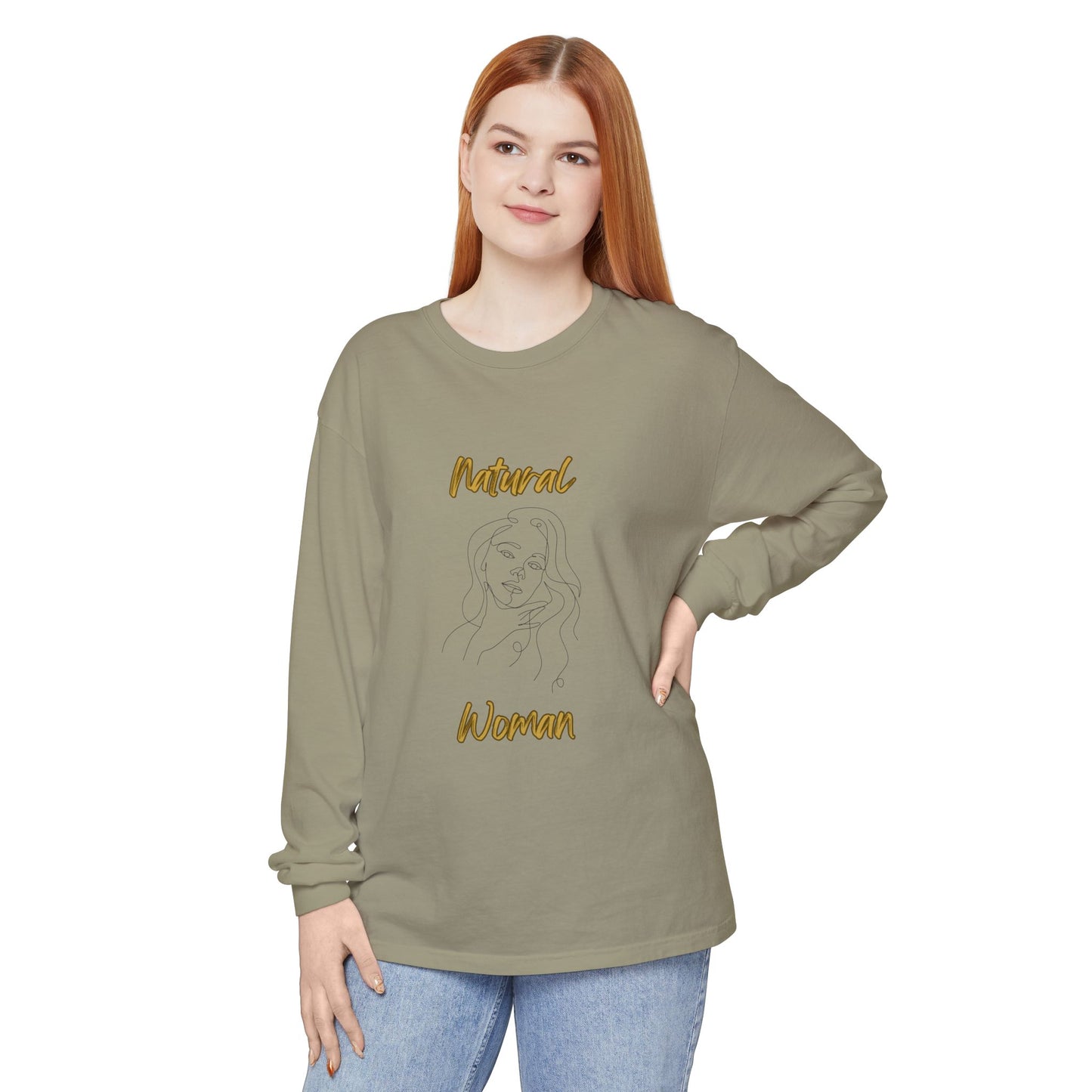 Natural Woman Hola (BL) Long Sleeve T-Shirt