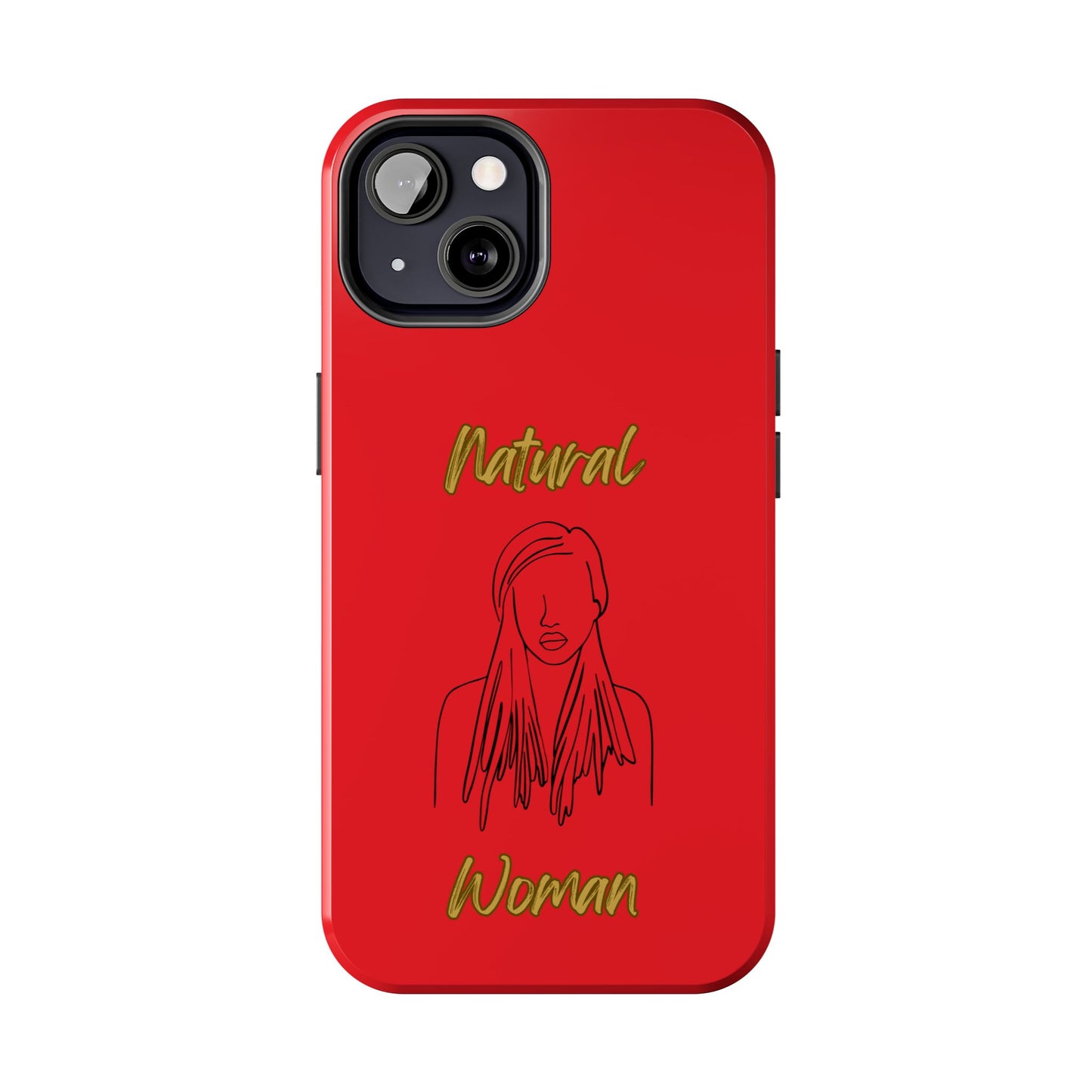 Natural Woman Content (BL)Tough Phone Cases RED