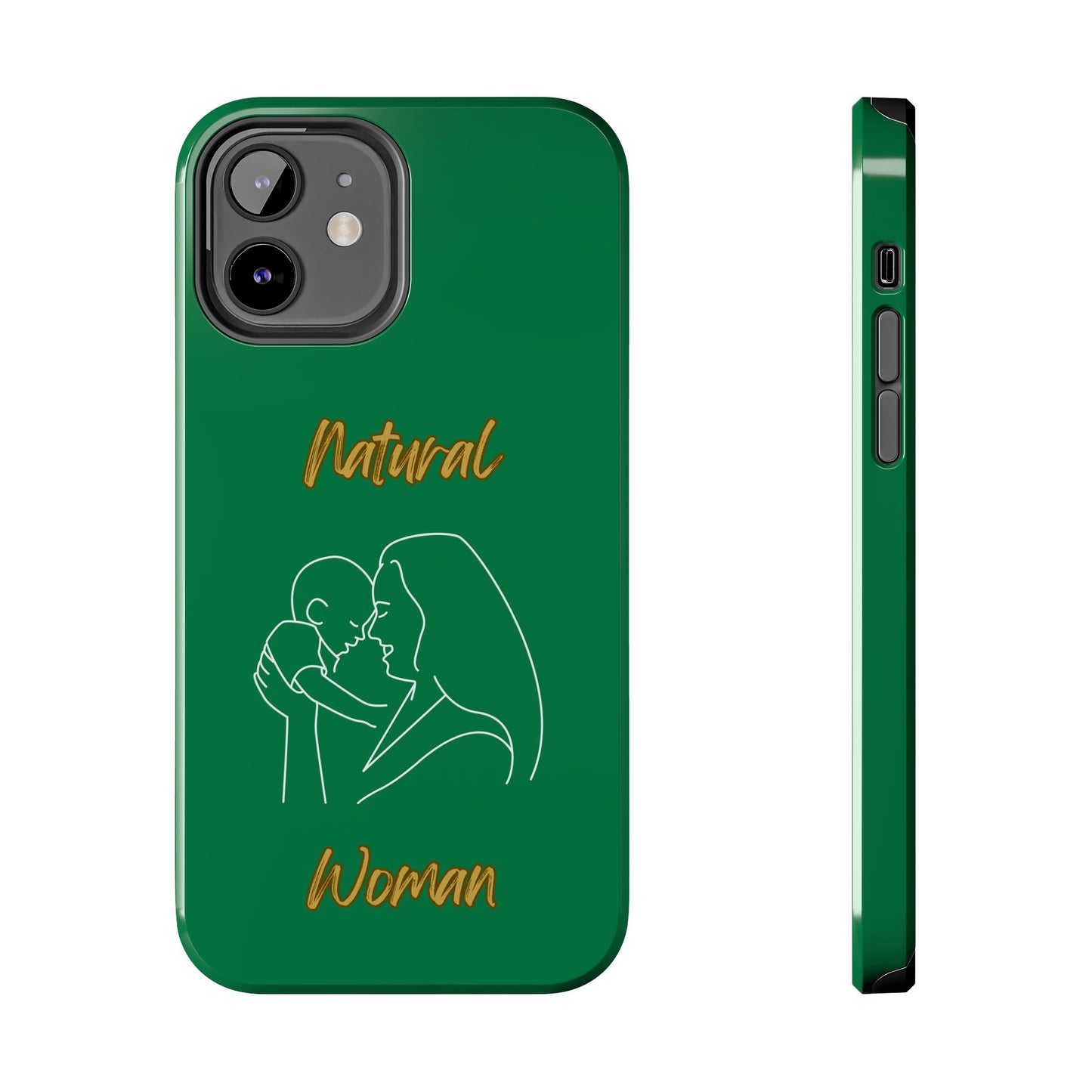 Natural Woman Joy (WL) Tough Phone Cases DARK GREEN