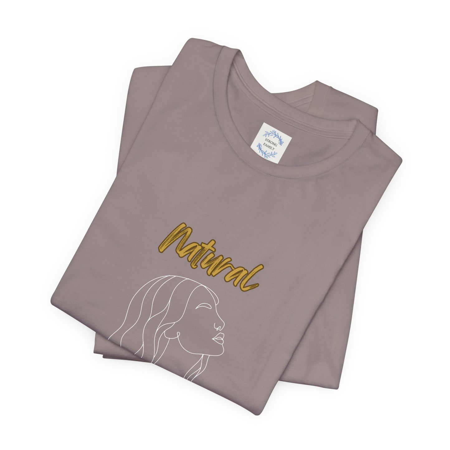 Natural Woman Breeze on Face (WL) Short Sleeve T-Shirt