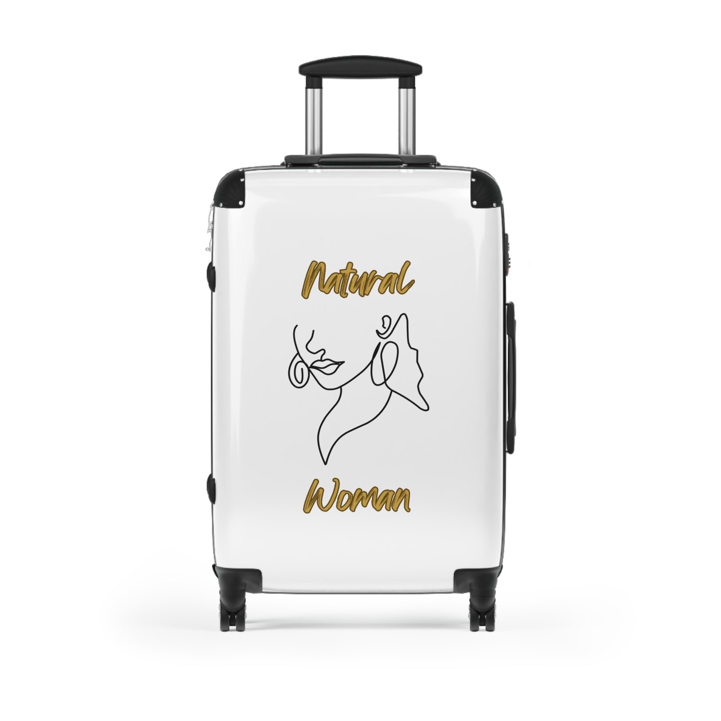 Natural Woman Lips (BL) Suitcase WHITE