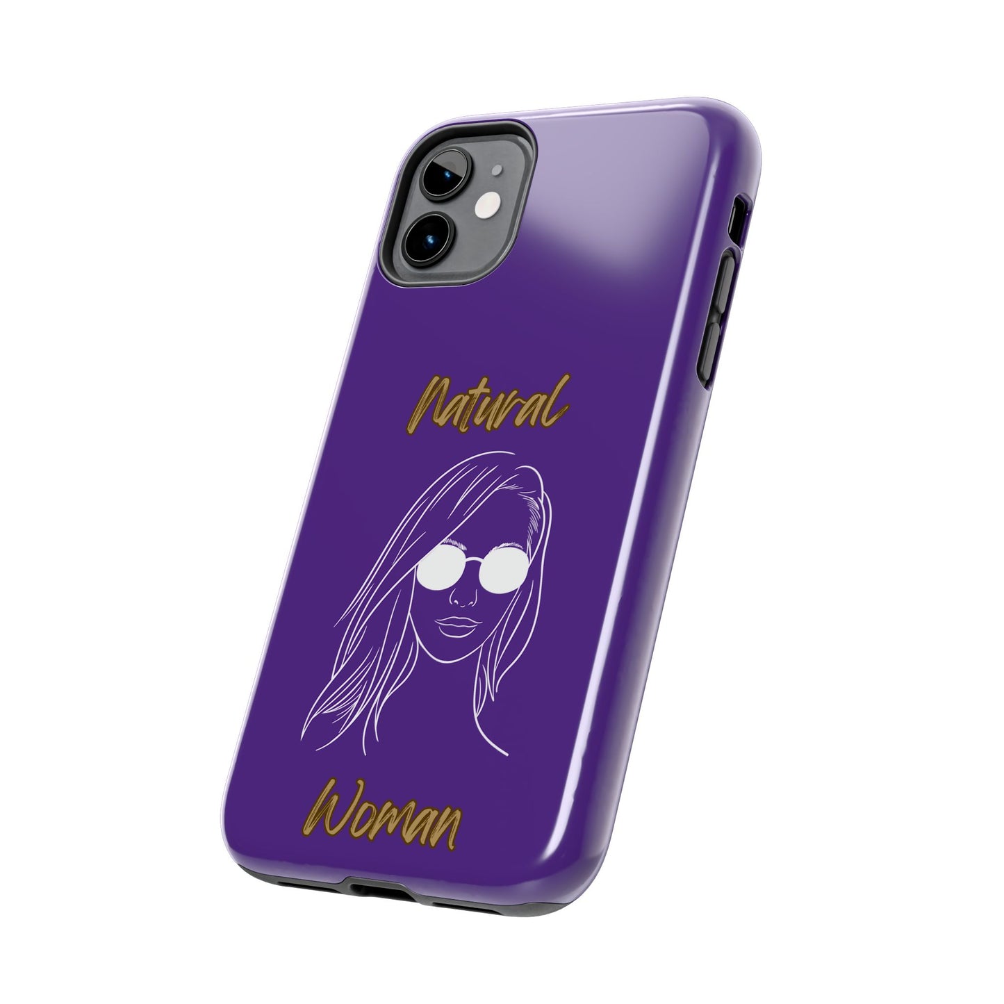 Natural Woman Shades (WL)Tough Phone Cases PURPLE