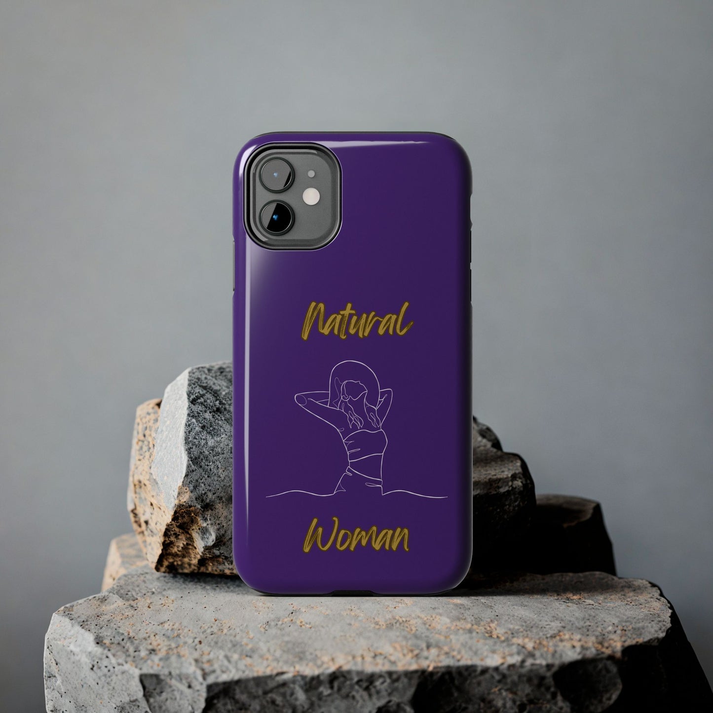 Natural Woman Sun Fun (WL)Tough Phone Cases PURPLE