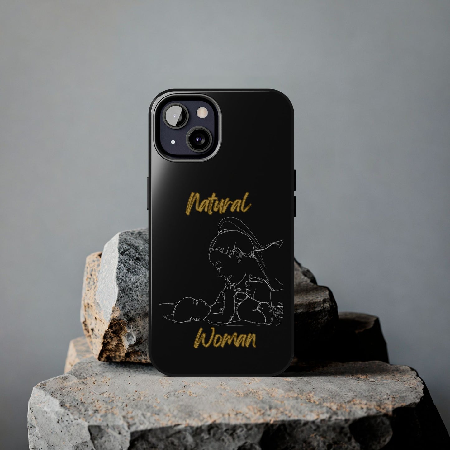 Natural Woman New Life (WL)Tough Phone Cases BLACK