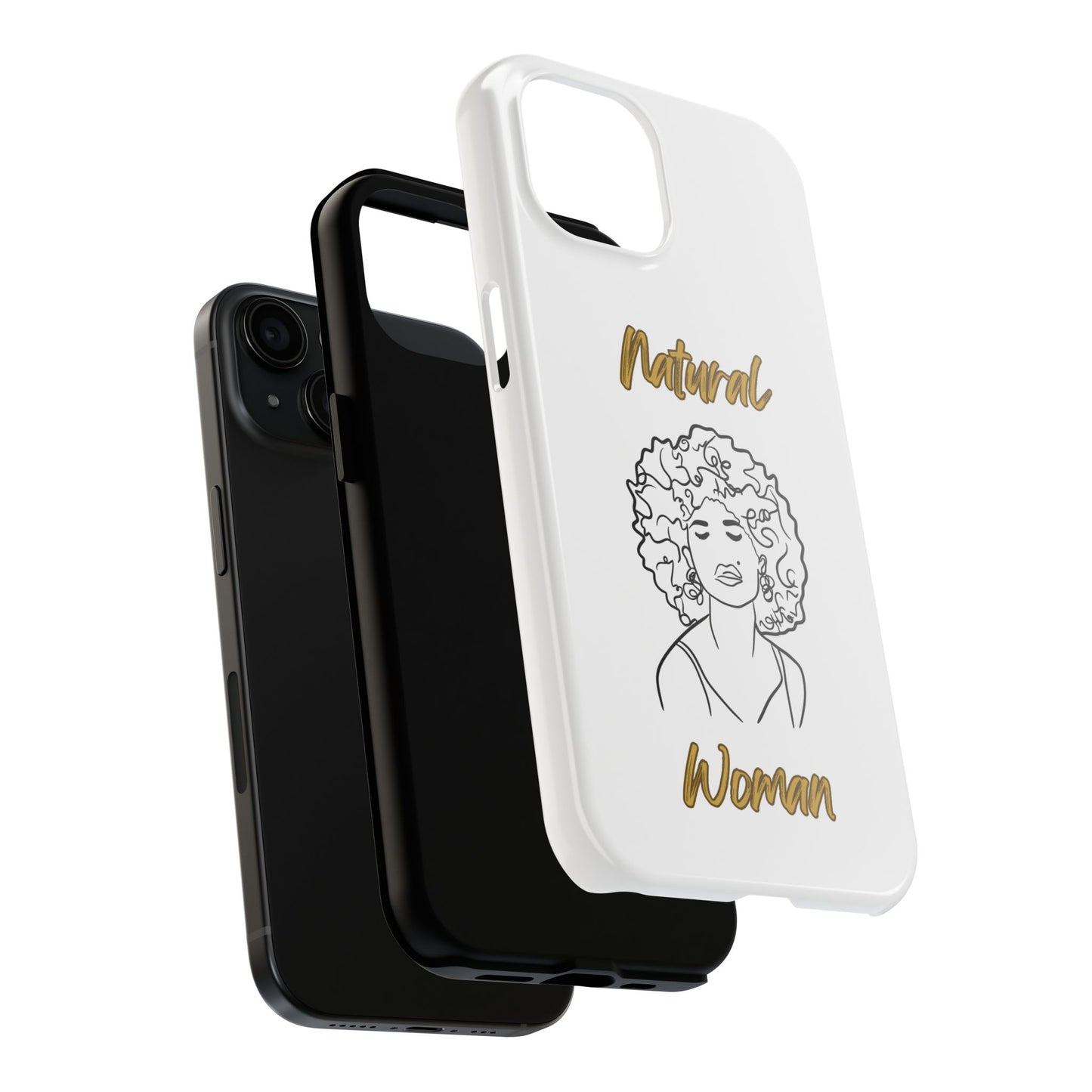 Natural Woman All About Me (BL)Tough Phone Cases WHITE