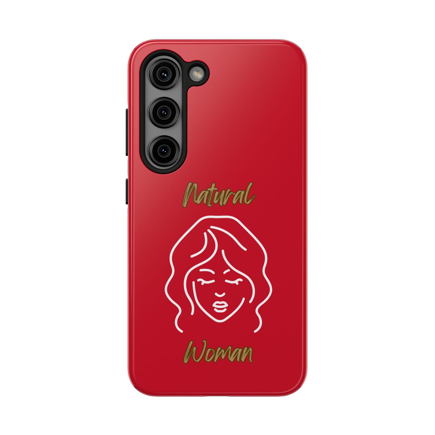 Natural Woman Modest (WL)Tough Phone Cases DARK RED