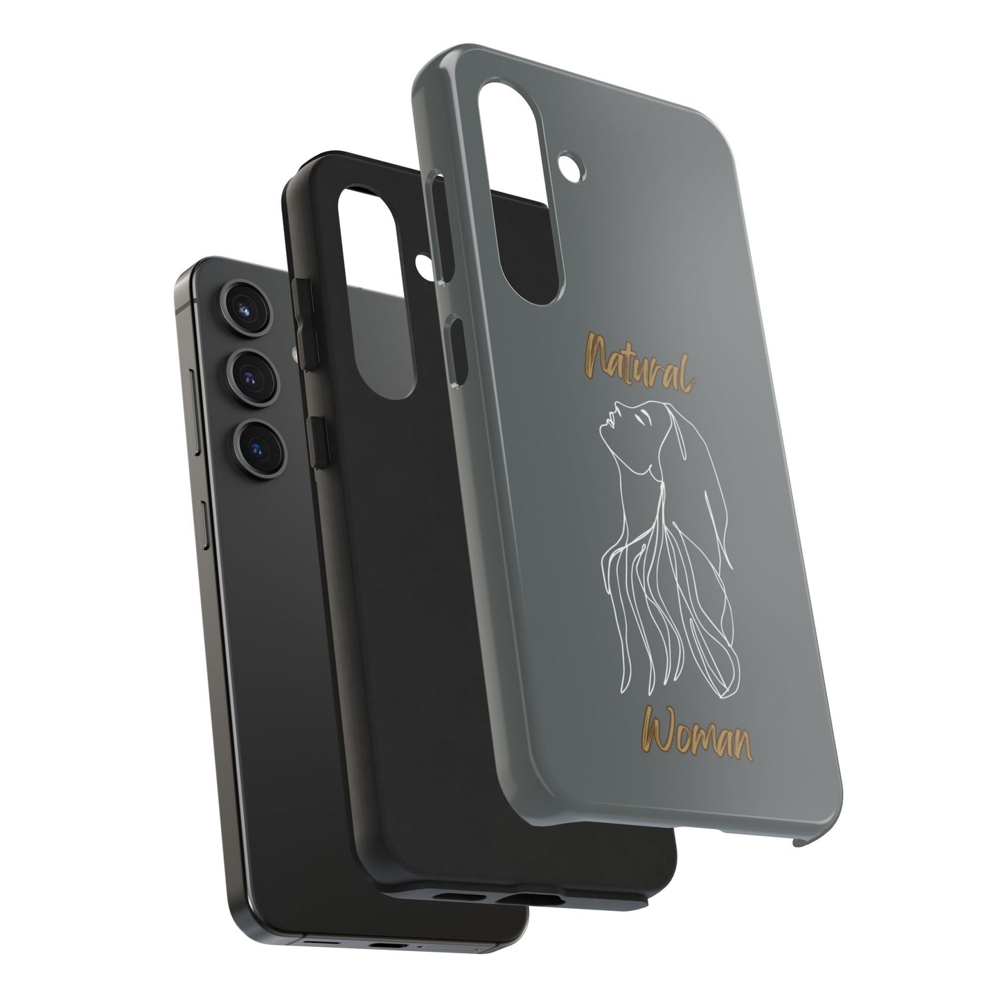 Natural Woman Appreciation (WL)Tough Phone Cases DARK GREY
