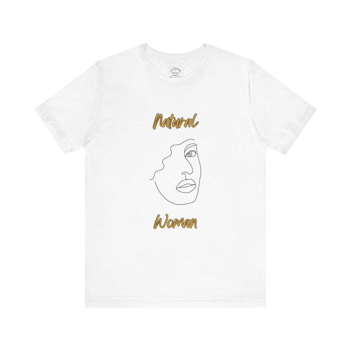 Natural Woman Peekaboo (BL) Short Sleeve T-Shirt