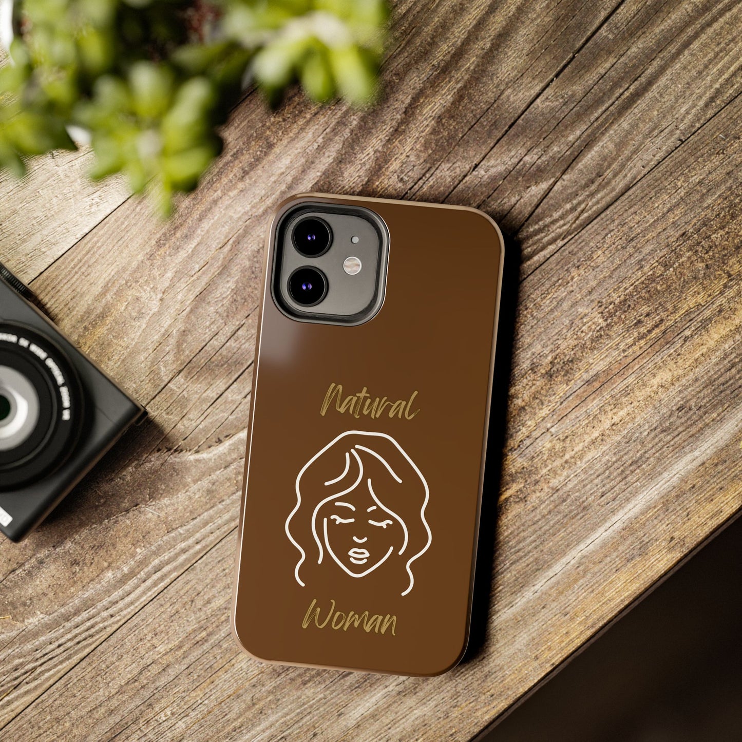 Natural Woman Modest (WL)Tough Phone Cases BROWN