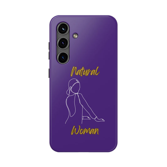 Natural Woman Hands Free (WL)Tough Phone Cases PURPLE