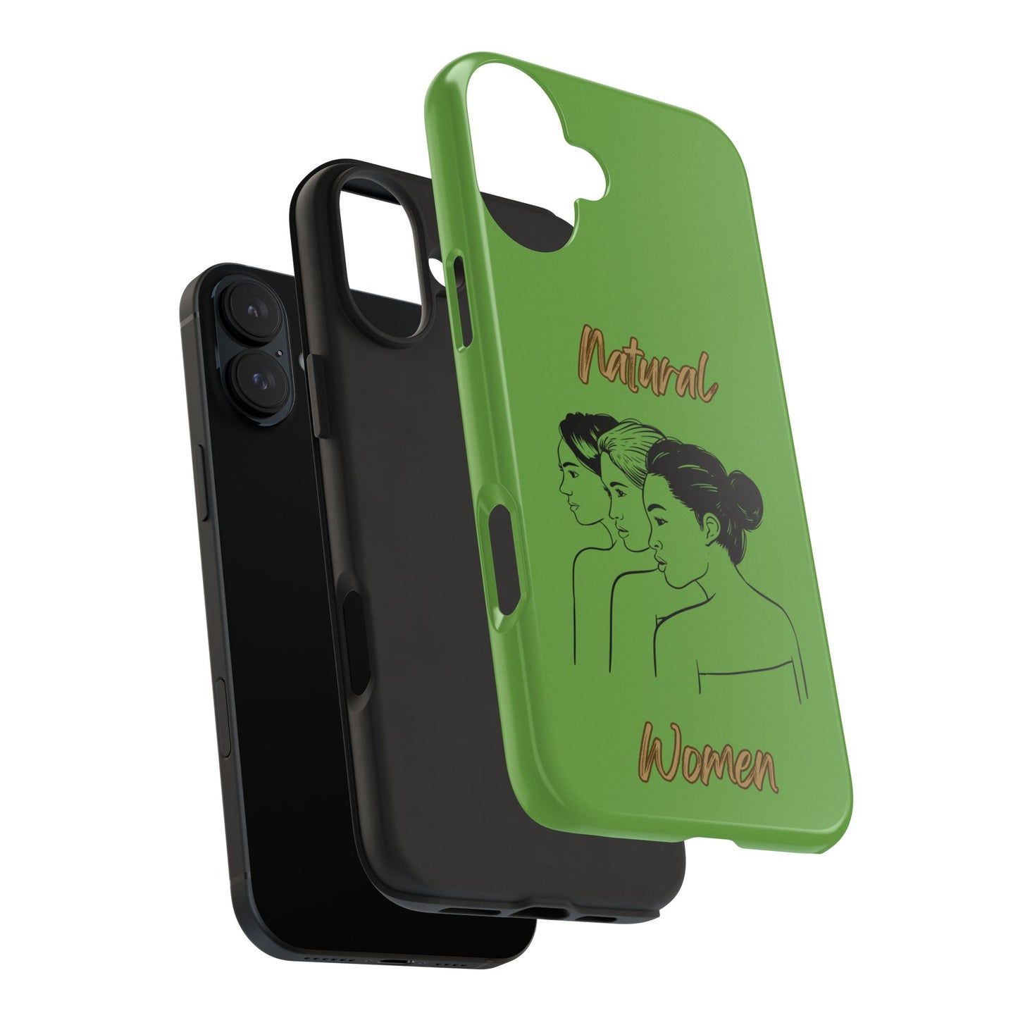 Natural Woman United Friends (BL)Tough Phone Cases GREEN