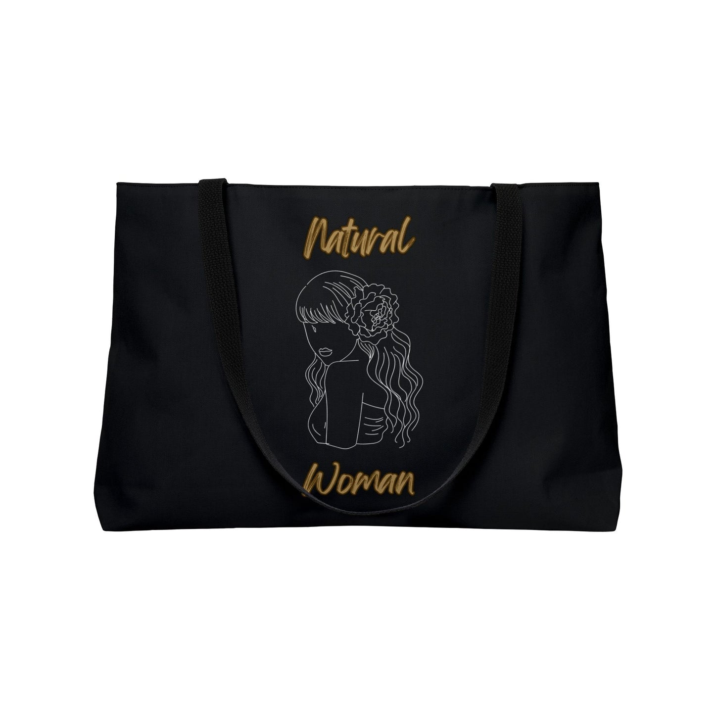 Natural Woman Newness (WL) Weekender Tote Bag BLACK